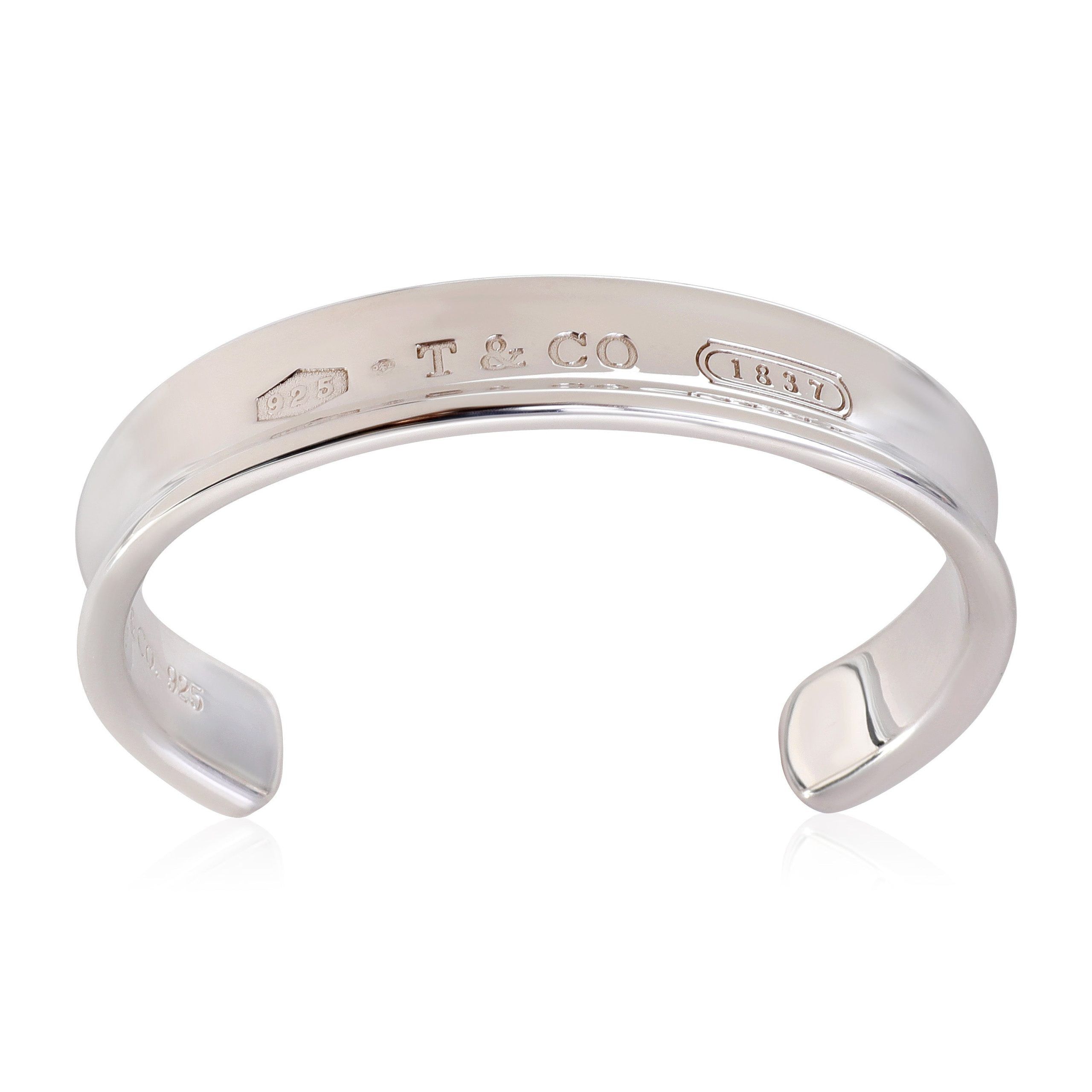 Tiffany & Co. Tiffany & Co. 1837 Cuff Bracelet in Sterling Silver Size ONE SIZE - 4 Thumbnail