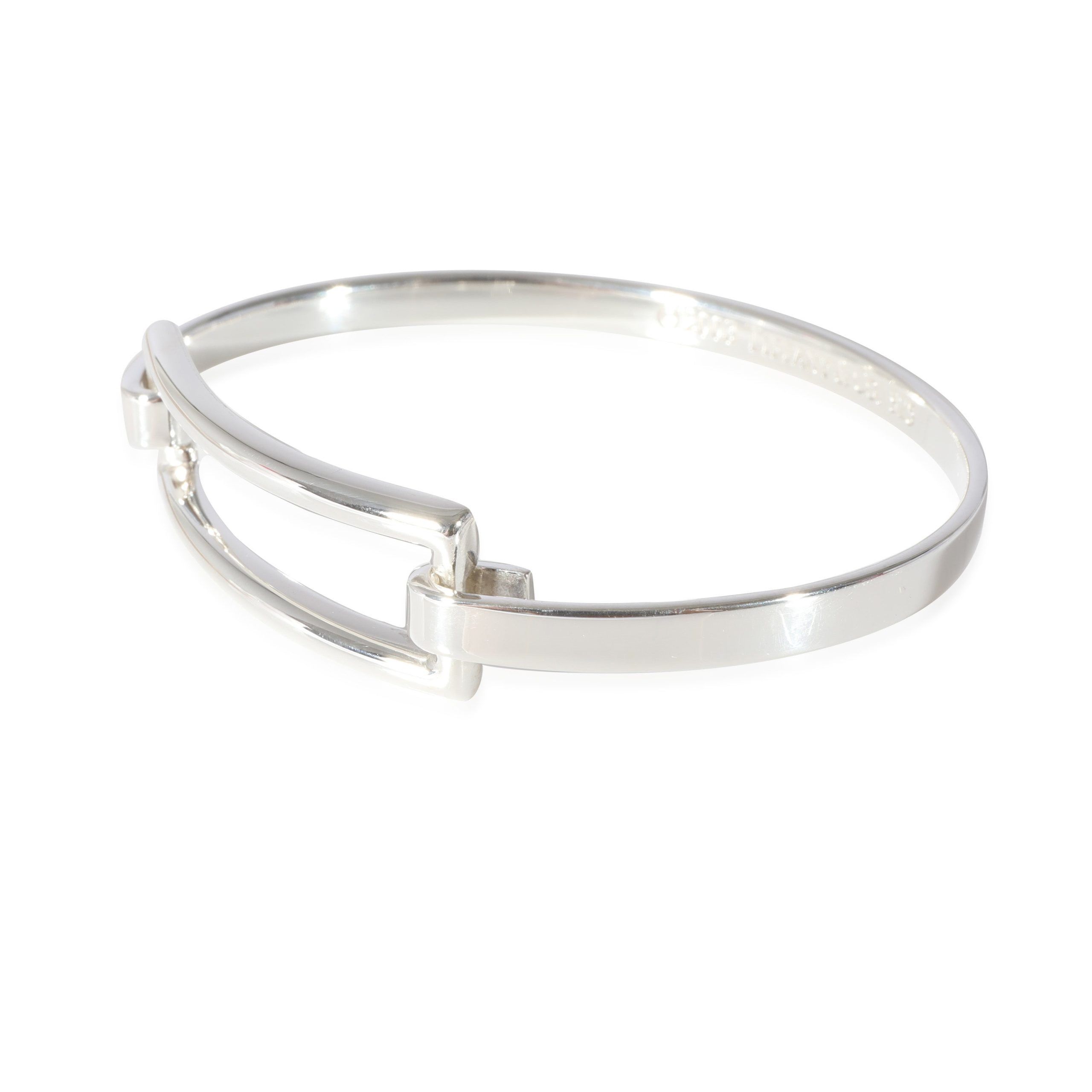 Tiffany & Co. Tiffany & Co. Rectangular Hook Bracelet in Sterling Silver Size ONE SIZE - 2 Thumbnail