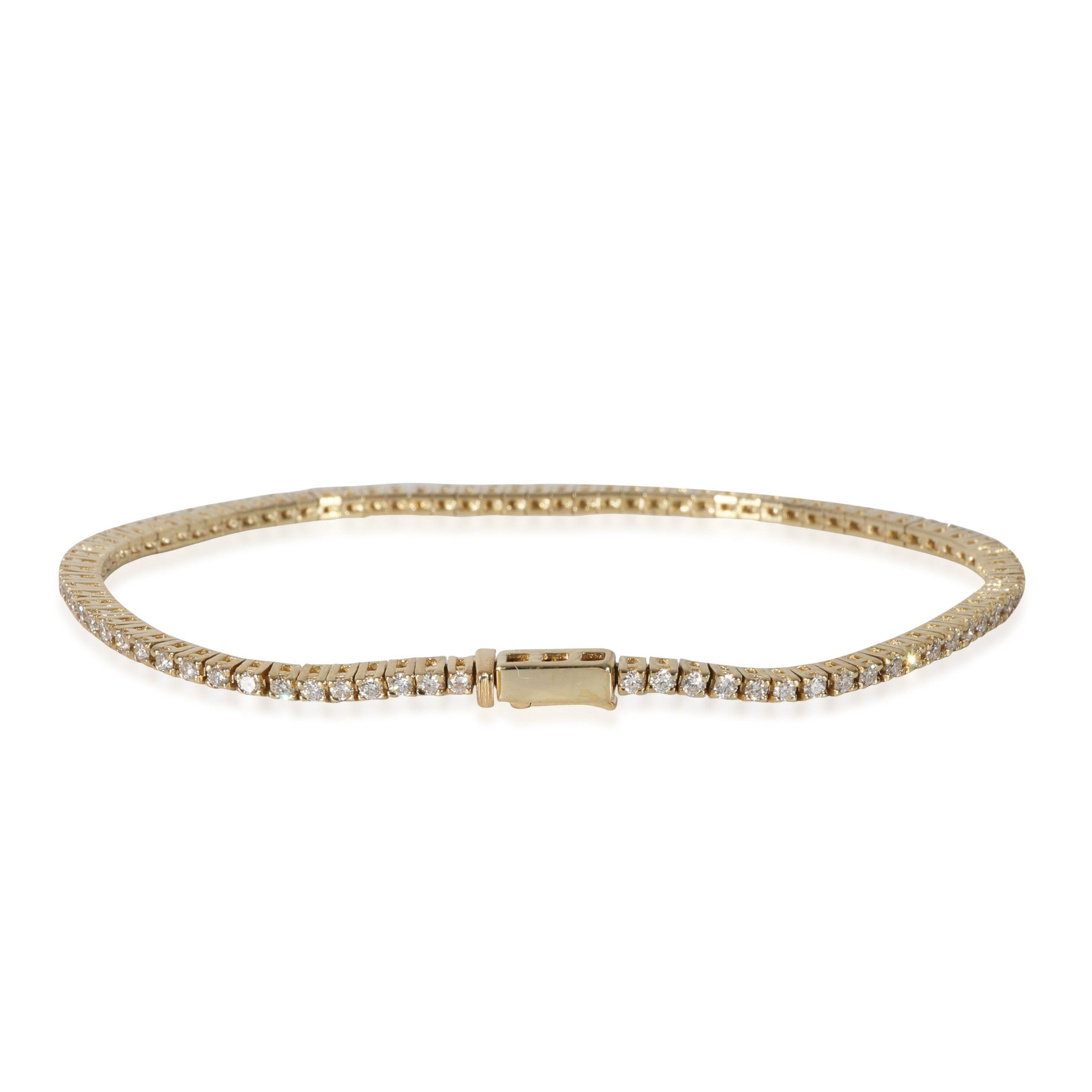 Tiffany & Co. Diamond Micro Tennis Bracelet in 14k Yellow Gold 0.88 CTW Size ONE SIZE - 3 Thumbnail