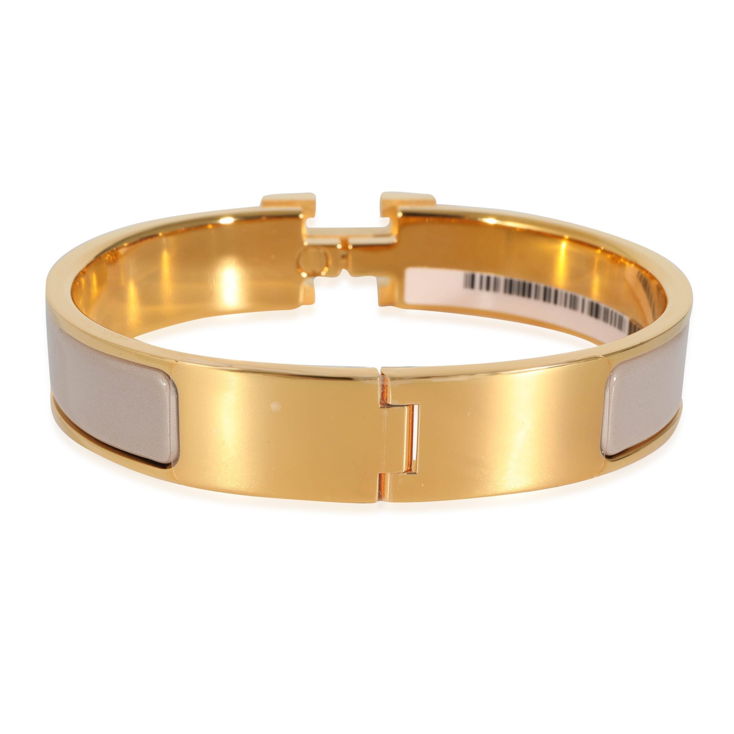 Hermes Hermès Clic H Marron Glace Bracelet, PM Size Size ONE SIZE - 3 Thumbnail