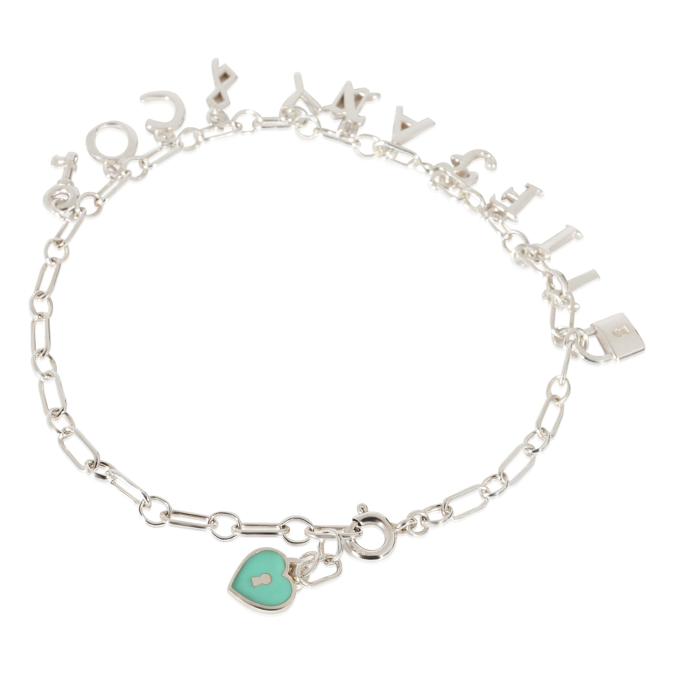 Tiffany & Co. Tiffany & Co. Letters Charm Bracelet in Sterling Silver Size ONE SIZE - 2 Thumbnail