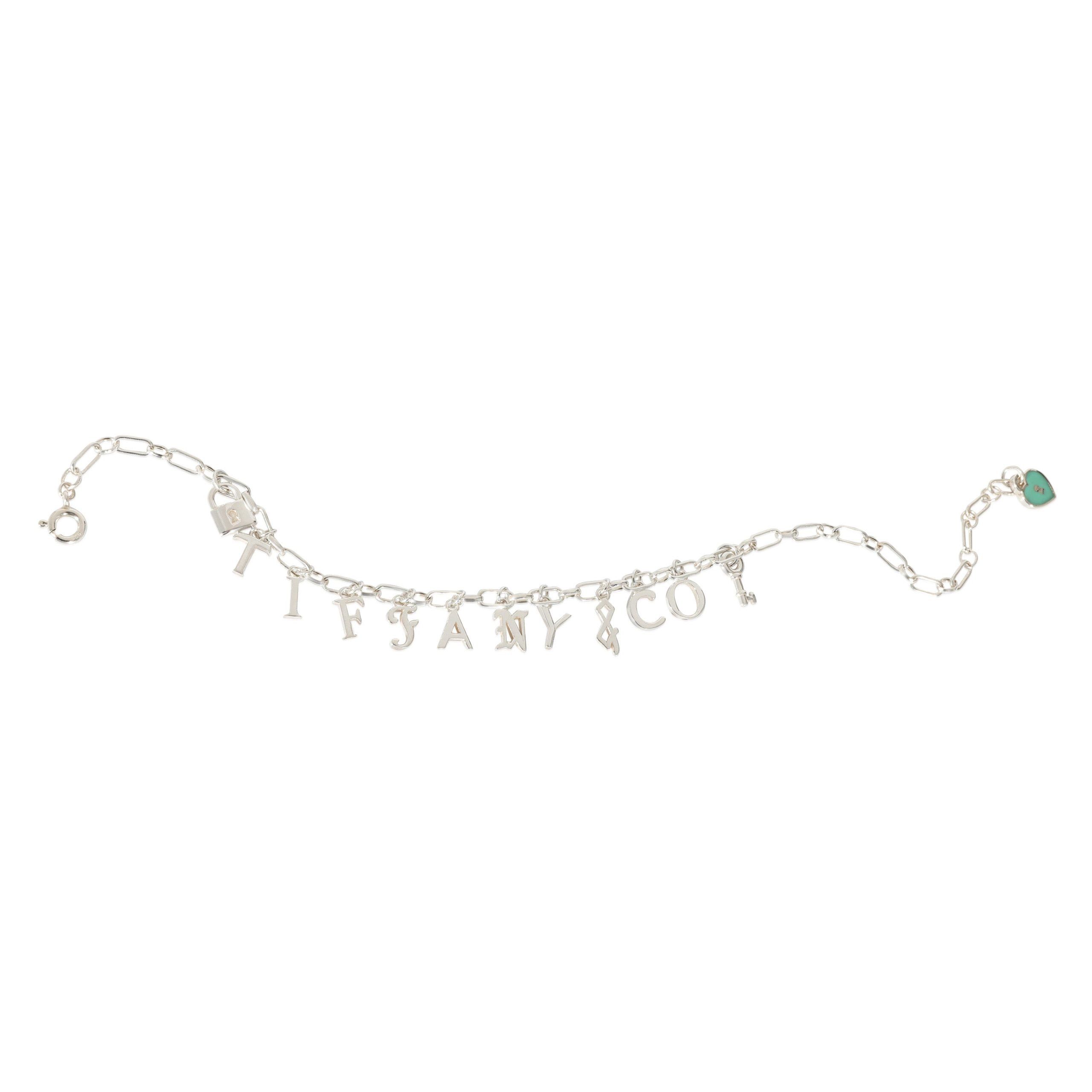 Tiffany & Co. Tiffany & Co. Letters Charm Bracelet in Sterling Silver Size ONE SIZE - 3 Thumbnail