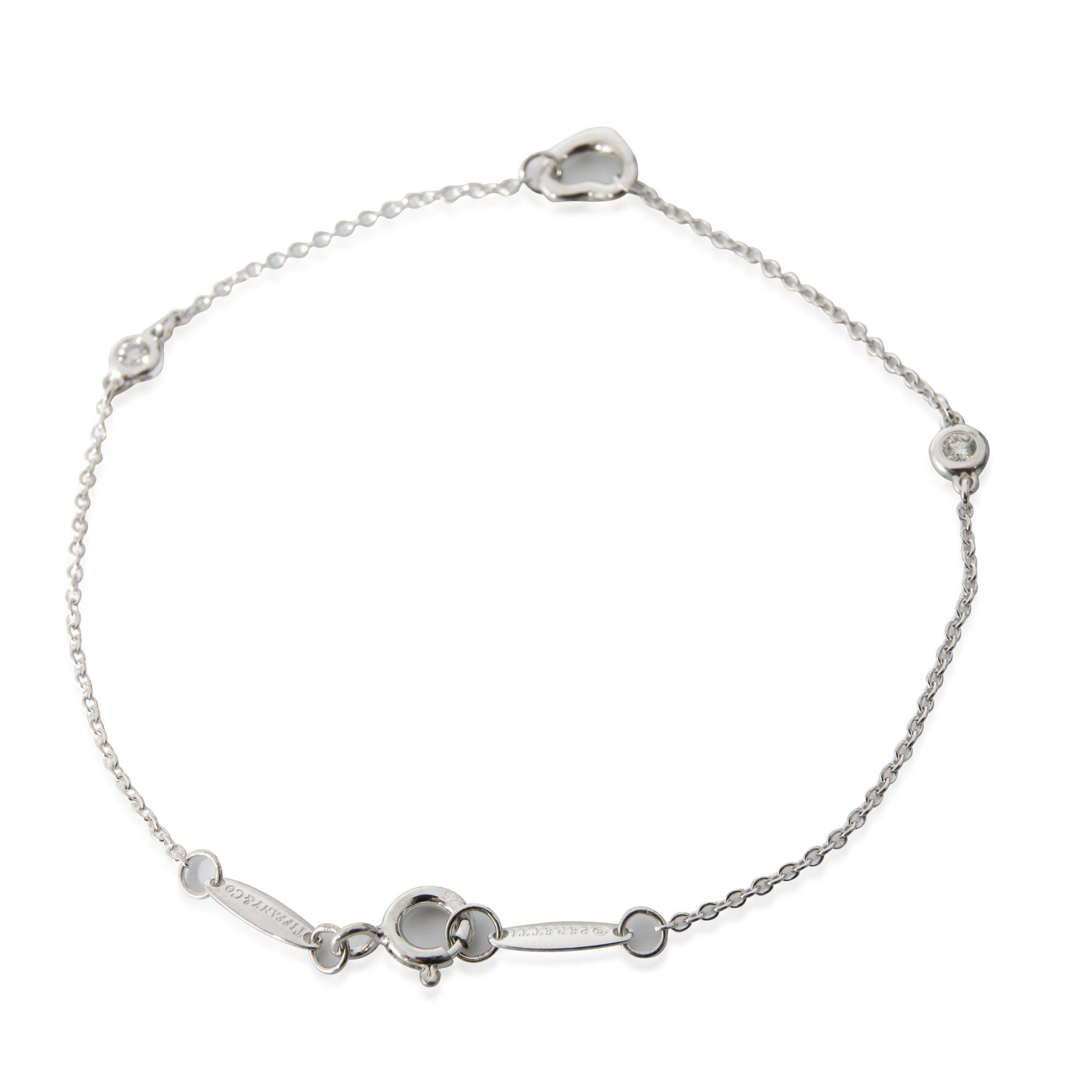 Tiffany & Co. Tiffany & Co. Elsa Peretti Diamond Bracelet in Sterling Silver 0.06 CTW Size ONE SIZE - 3 Thumbnail