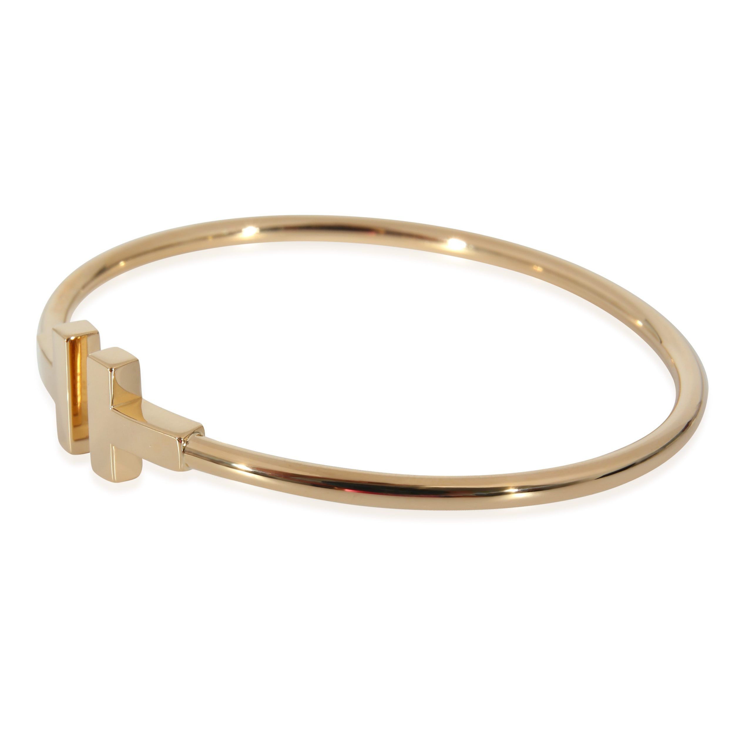 Tiffany & Co. Tiffany & Co. Tiffany T Bracelet in 18k Yellow Gold Size ONE SIZE - 2 Thumbnail