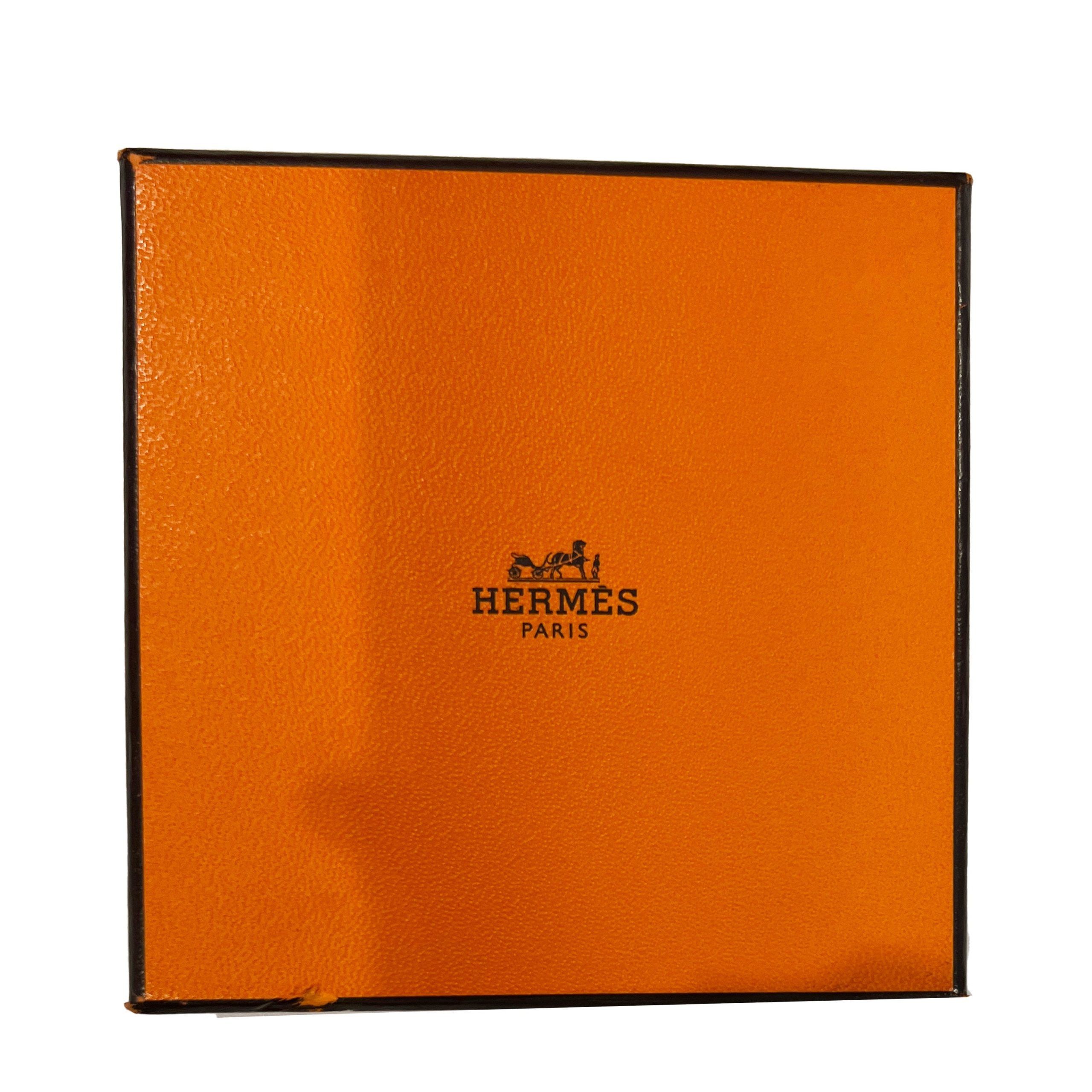 Hermes Hermès PVD Narrow Bangle With Feather Enamel (67MM) Size ONE SIZE - 5 Thumbnail
