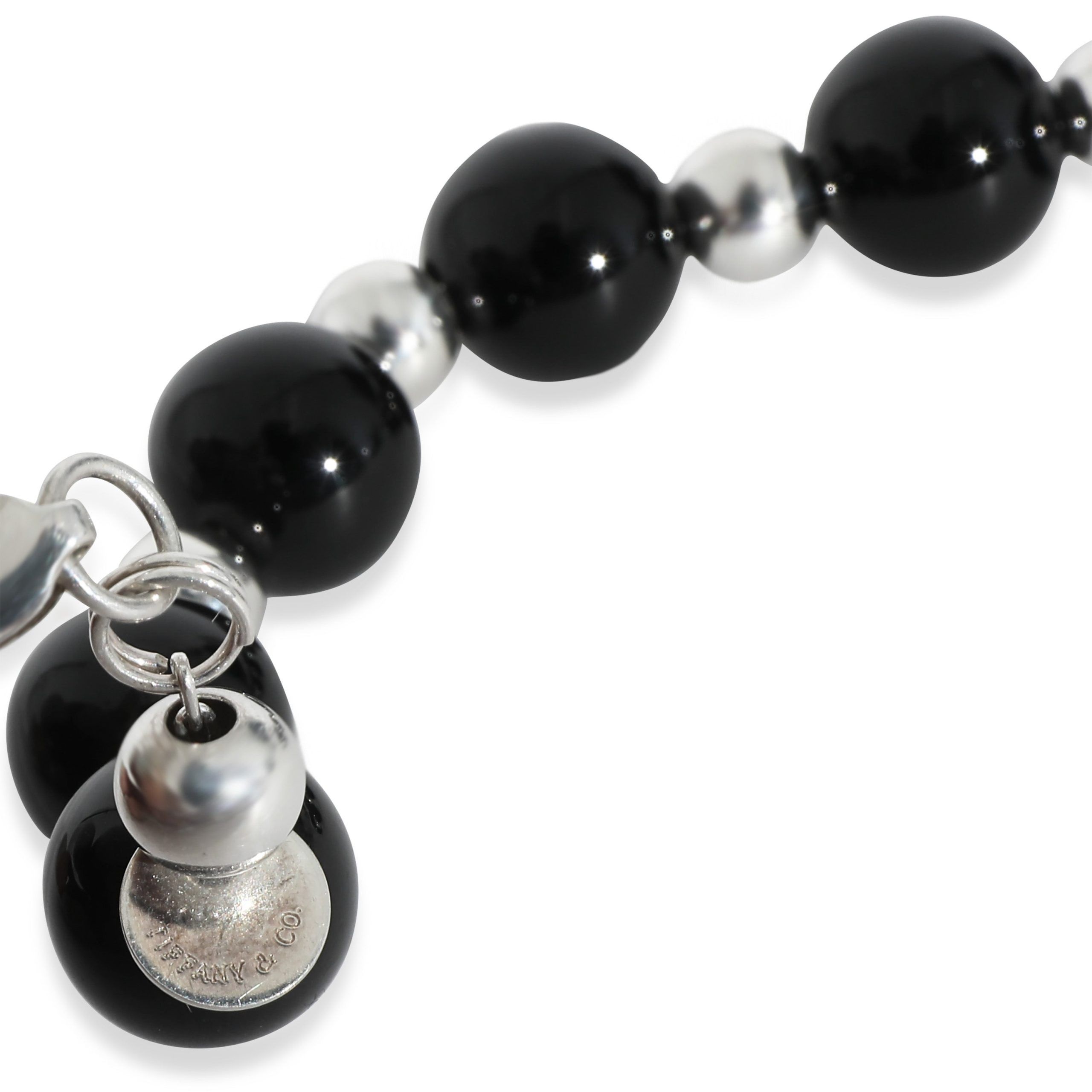 Tiffany & Co. Tiffany & Co. Onyx Bracelet in Sterling Silver Size ONE SIZE - 4 Thumbnail