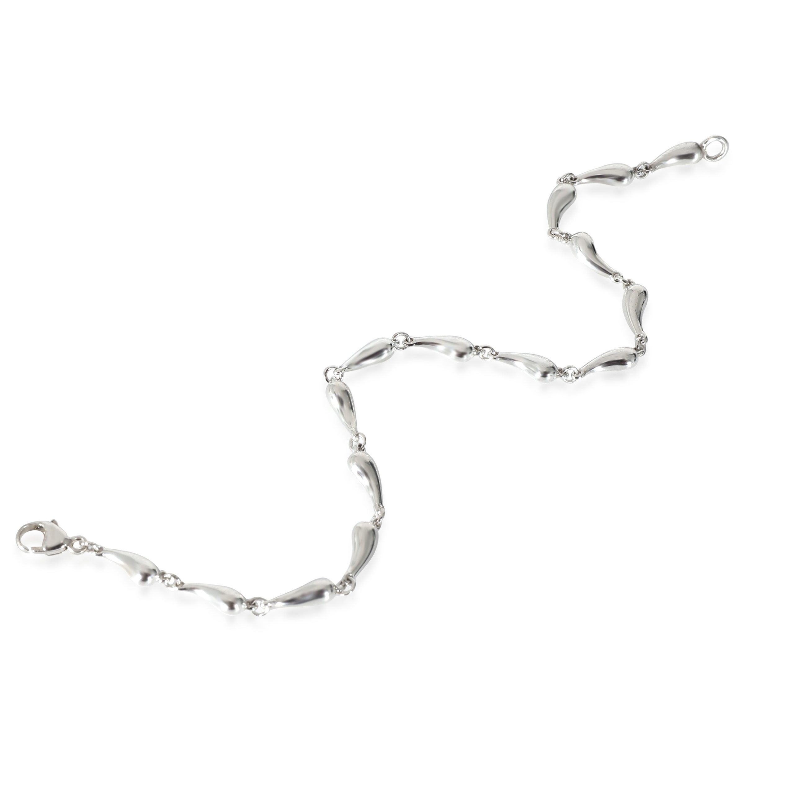 Tiffany & Co. Tiffany & Co. Elsa Peretti Mini Continuous Teardrop Bracelet in Sterling Silver Size ONE SIZE - 2 Thumbnail