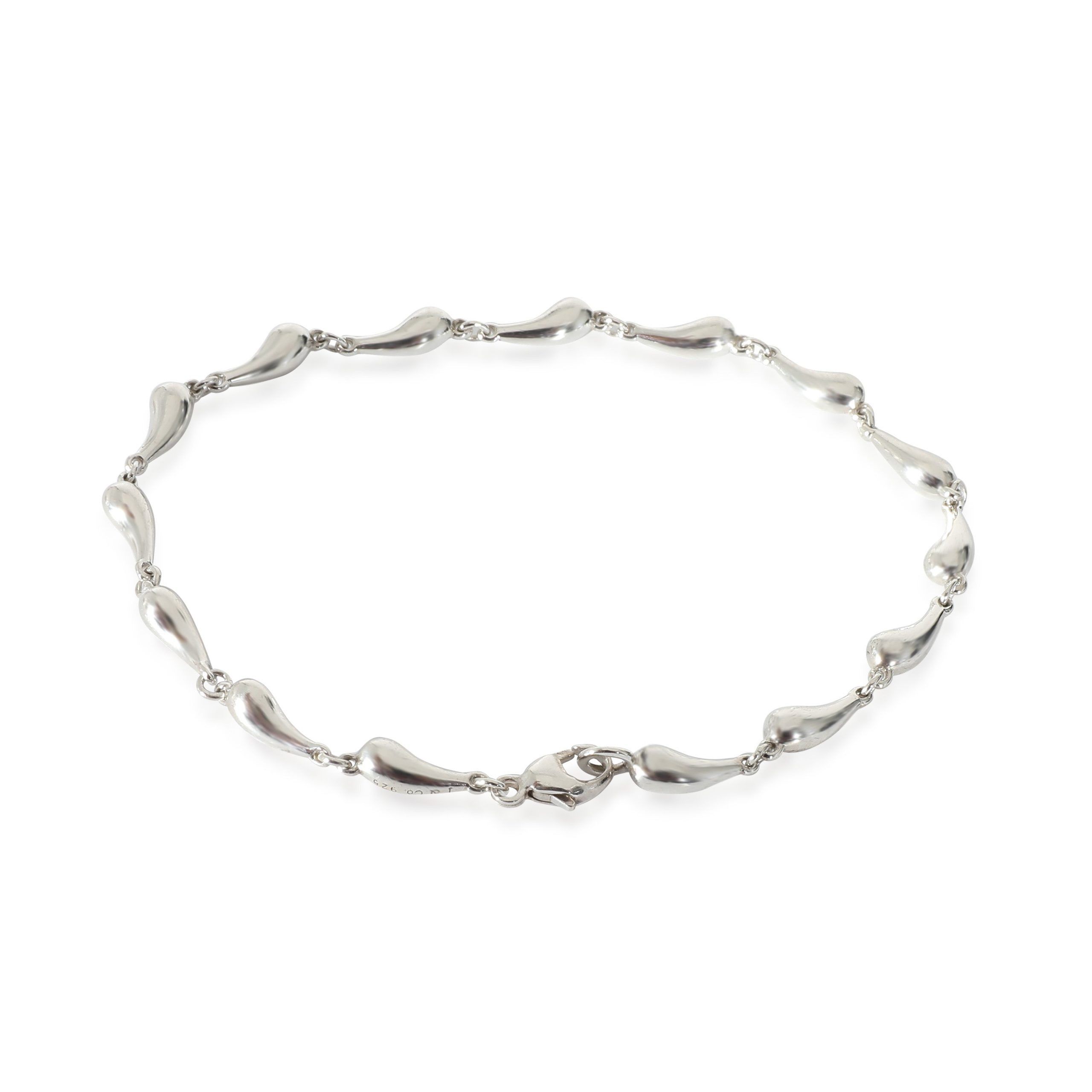 Tiffany & Co. Tiffany & Co. Elsa Peretti Mini Continuous Teardrop Bracelet in Sterling Silver Size ONE SIZE - 3 Thumbnail