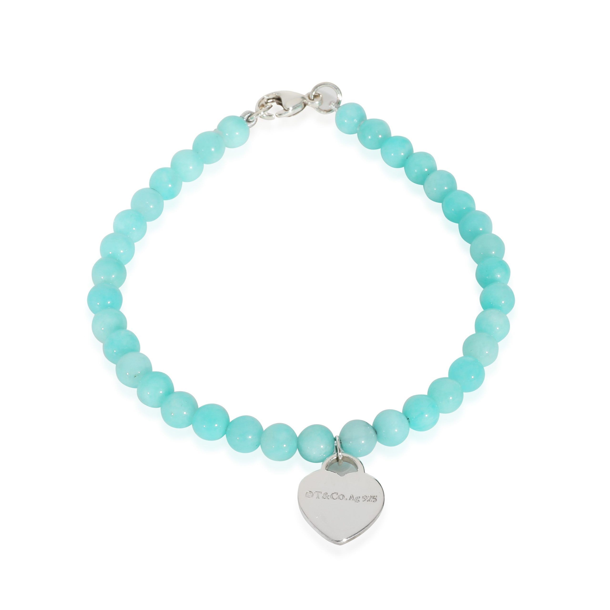 Tiffany & Co. Tiffany & Co. Return to Tiffany Amazonite Bracelet in Sterling Silver Size ONE SIZE - 3 Thumbnail
