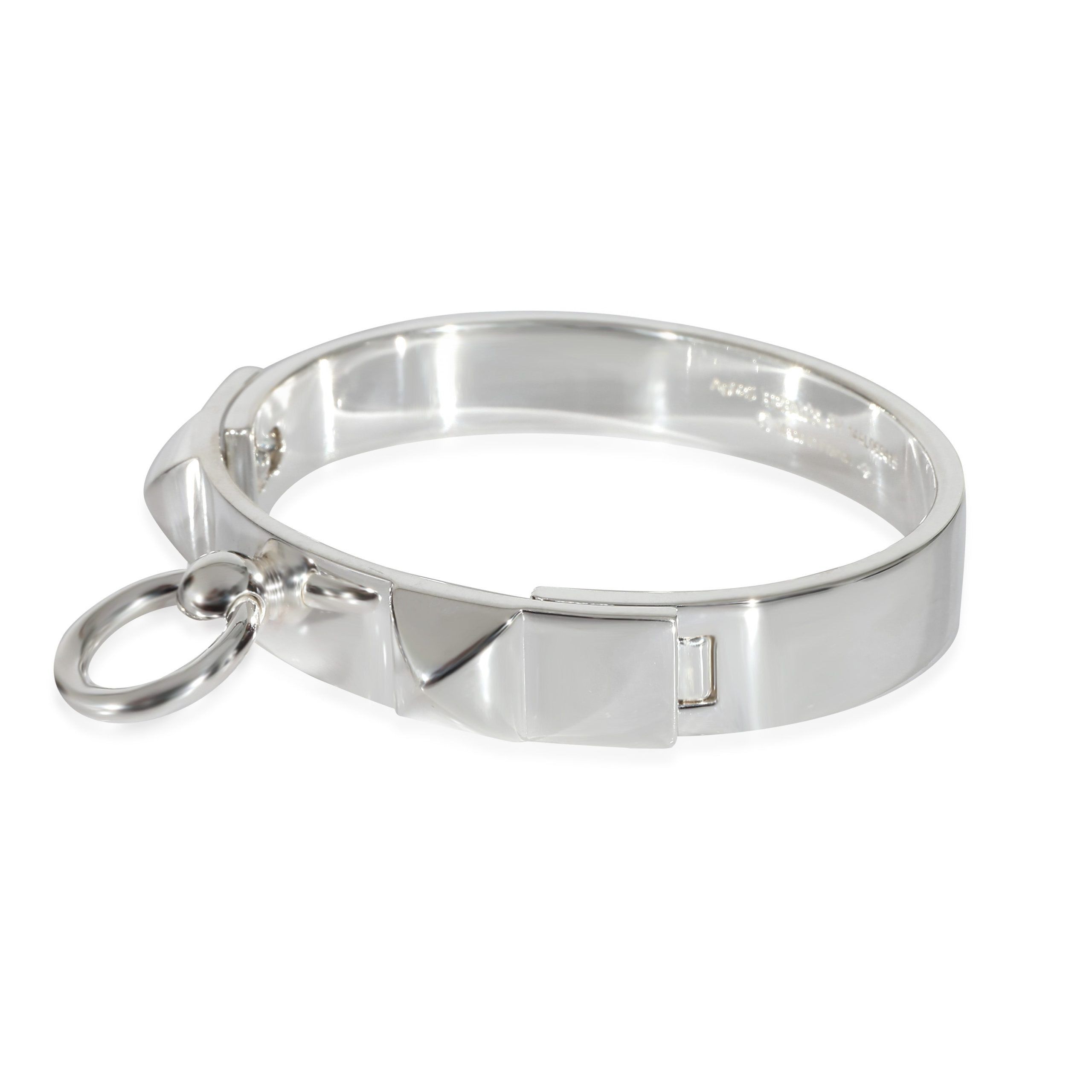 Hermes Hermès Collier de Chien Bracelet in Sterling Silver Size ONE SIZE - 2 Thumbnail