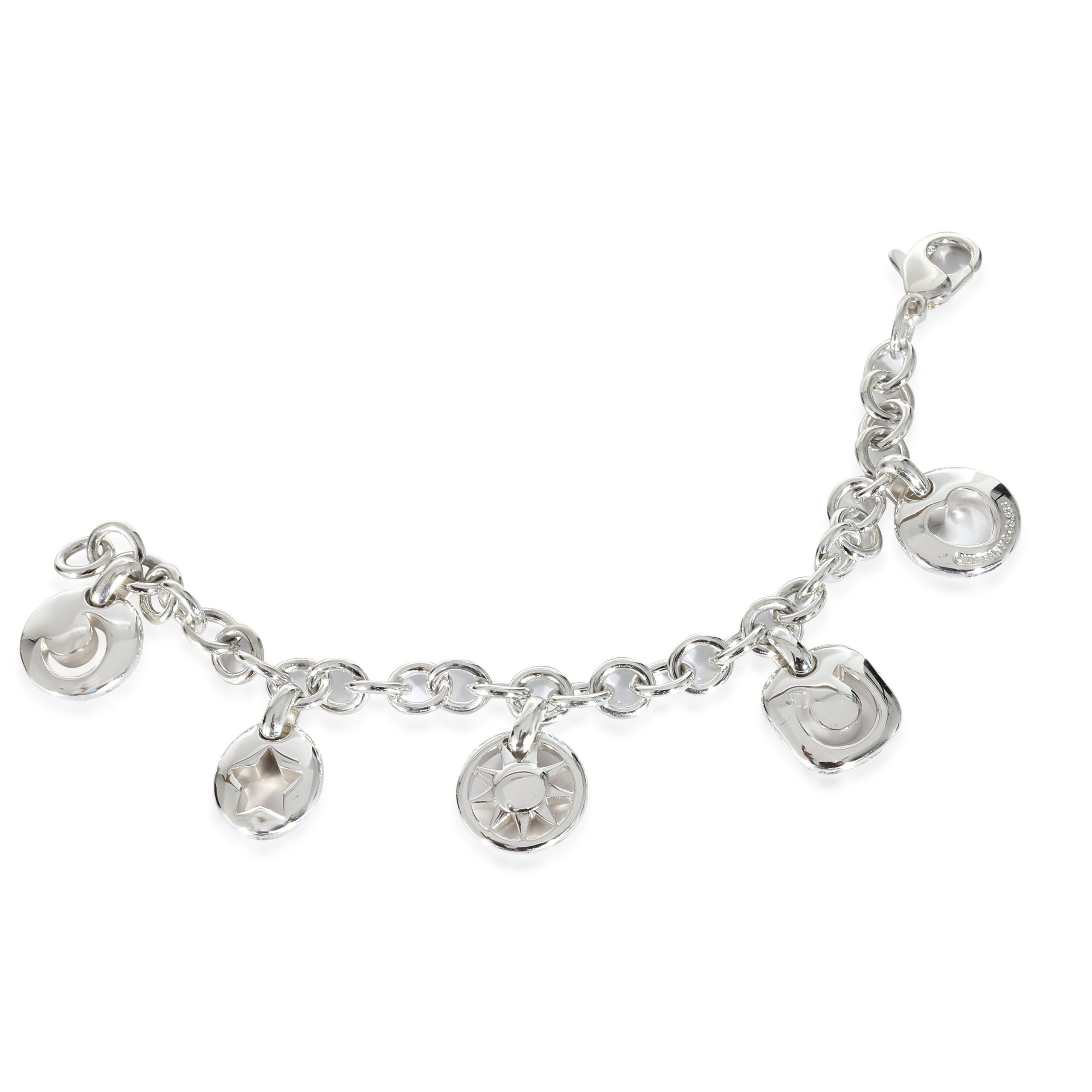 Tiffany & Co. Tiffany & Co. Multi Charm Bracelet in Sterling Silver Size ONE SIZE - 2 Thumbnail