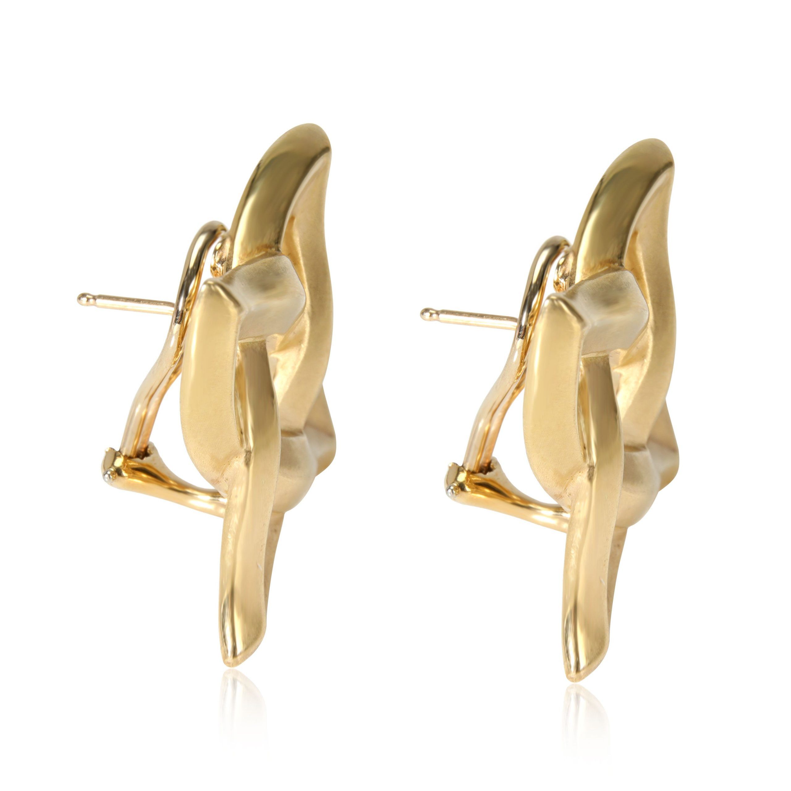 Other Angela Cummings Celtic Knot Earrings in 18K Yellow Gold Size ONE SIZE - 2 Thumbnail
