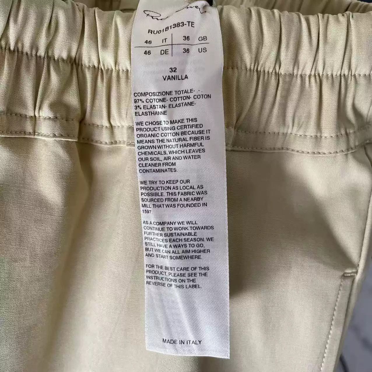Rick Owens Rick Owens Men's beige Belted Side Split Shorts Size US 34 / EU 50 - 3 Thumbnail