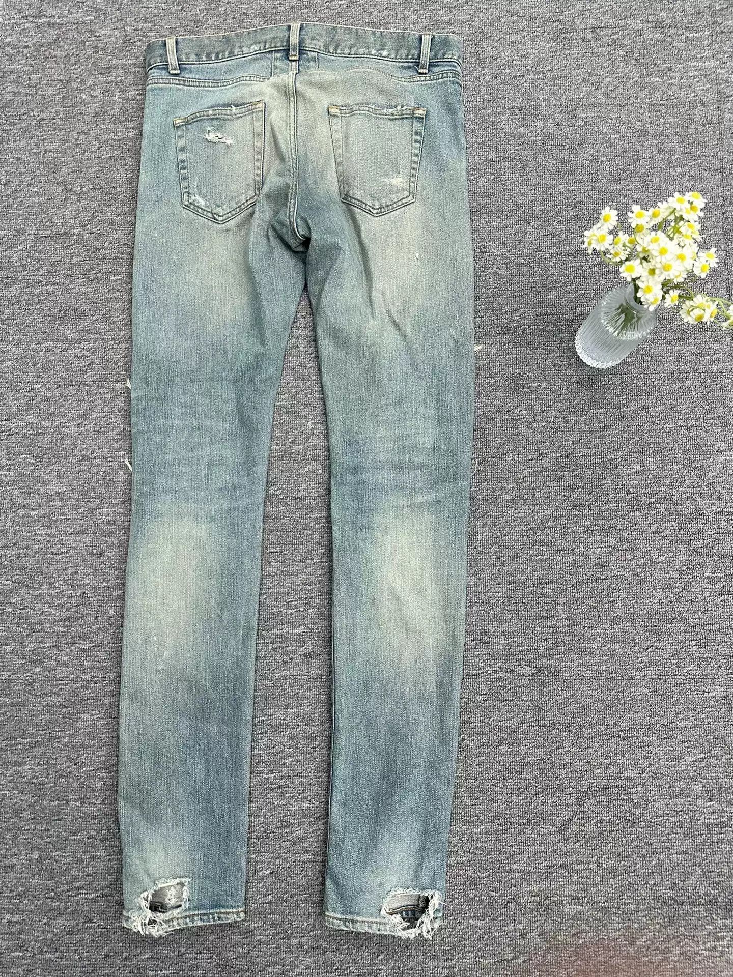 Saint Laurent Paris Saint laurent slp blue jeans Size US 32 / EU 48 - 2 Thumbnail