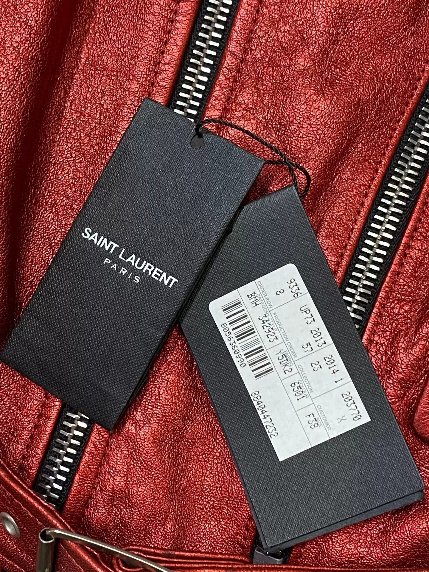 Saint Laurent Paris Saint Laurent Paris Slp female L17 leather clothing Size US M / EU 48-50 / 2 - 3 Thumbnail