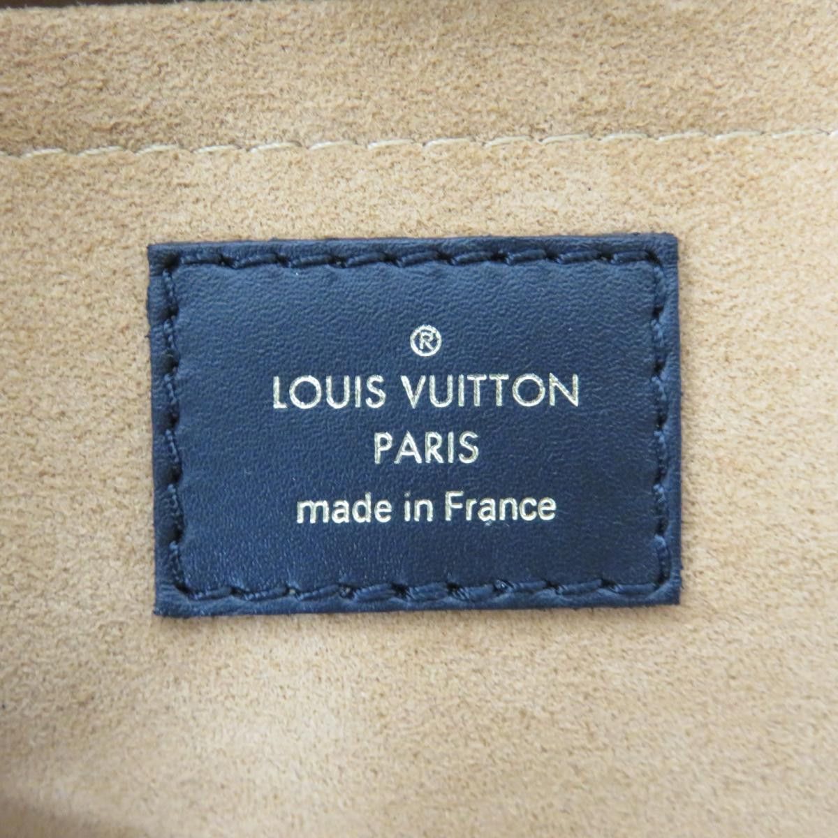 Louis Vuitton On My Side 2way Tote Bag Monogram Cowhide Noir
