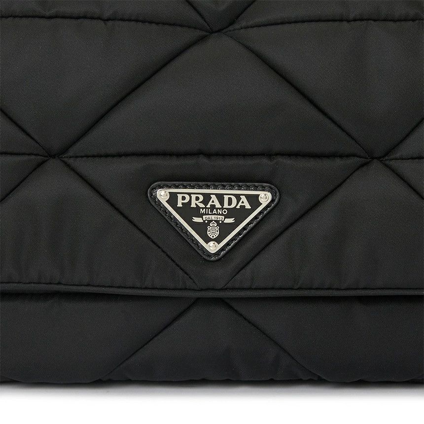 Prada Re-nylon Shoulder Bag Black