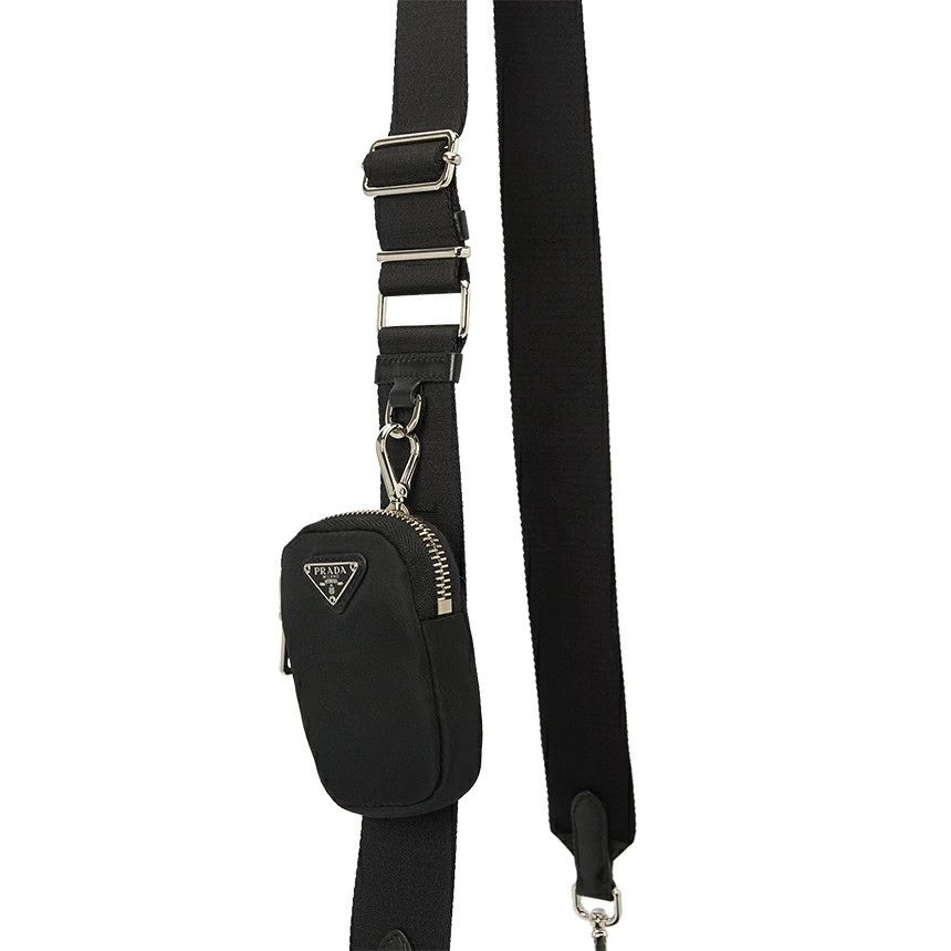 Prada Re-nylon Shoulder Bag Black