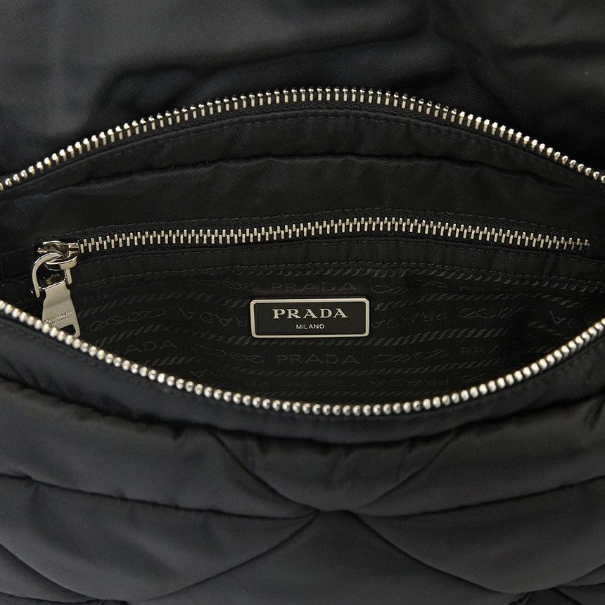 Prada Re-nylon Shoulder Bag Black