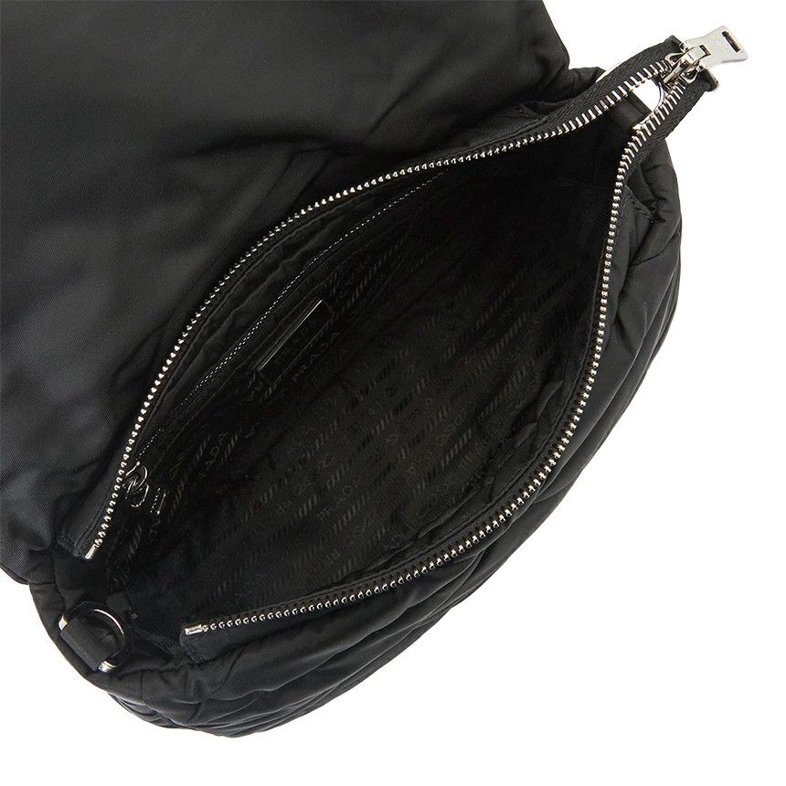 Prada Re-nylon Shoulder Bag Black