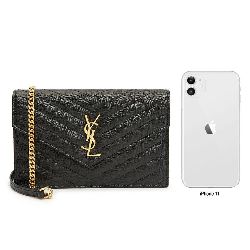 Saint Laurent Shoulder Bag Black