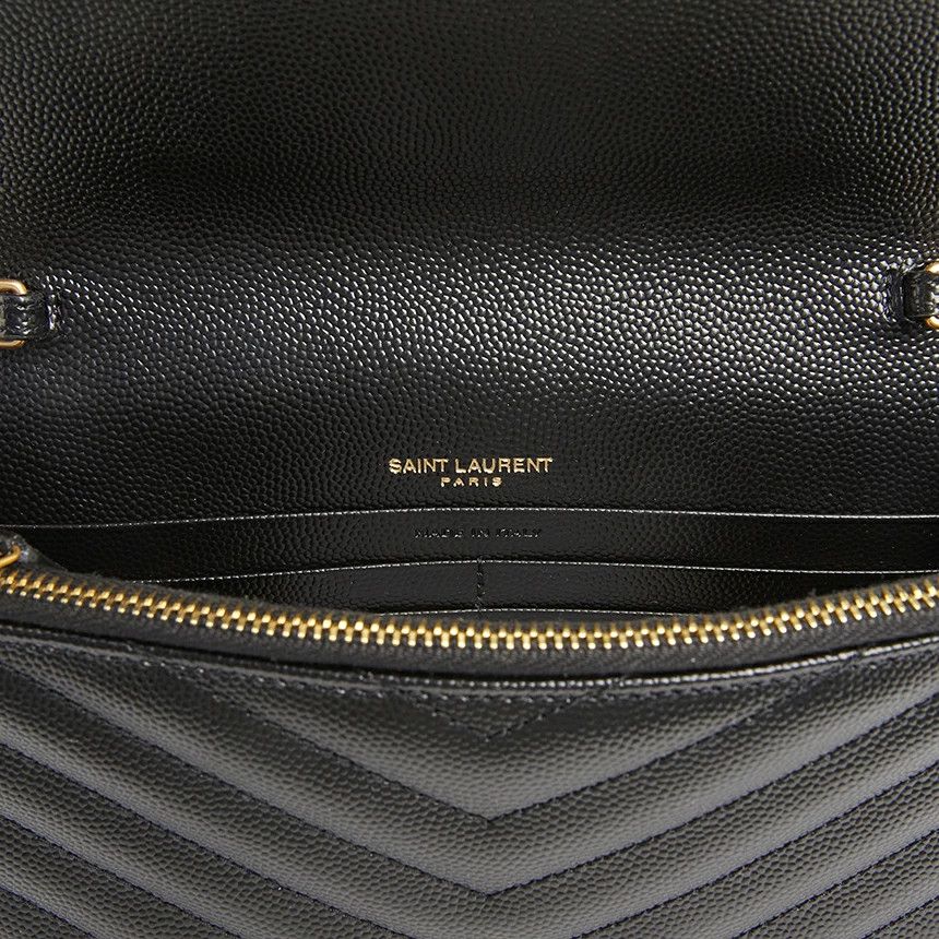Saint Laurent Shoulder Bag Black