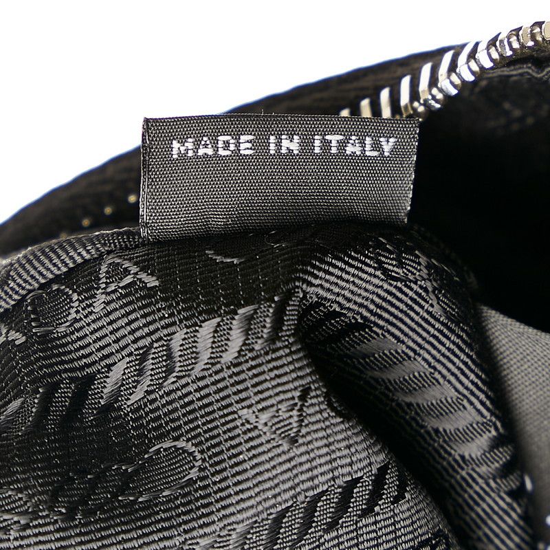 Prada Prada Shoulder Bag Nylon Leather Black Size ONE SIZE - 8 Thumbnail