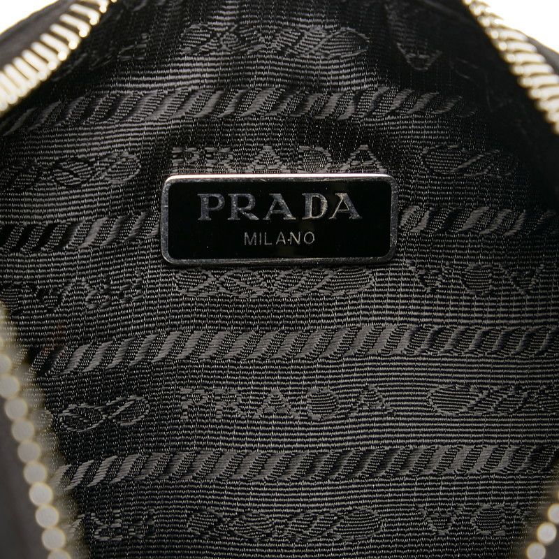 Prada Prada Shoulder Bag Nylon Leather Black Size ONE SIZE - 7 Thumbnail