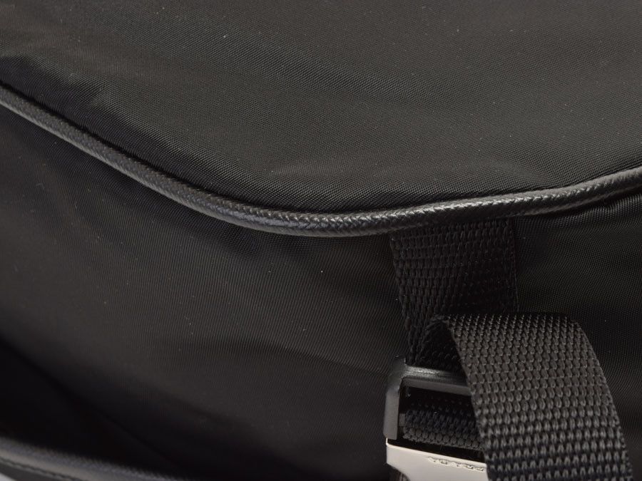 Prada Messenger Bag Nylon Black
