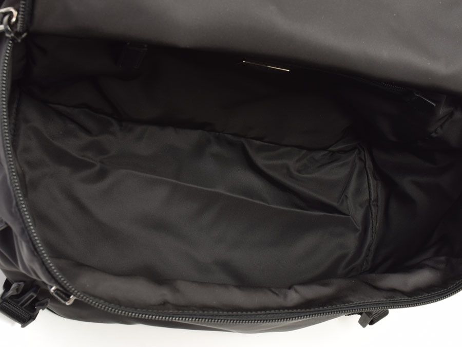 Prada Messenger Bag Nylon Black