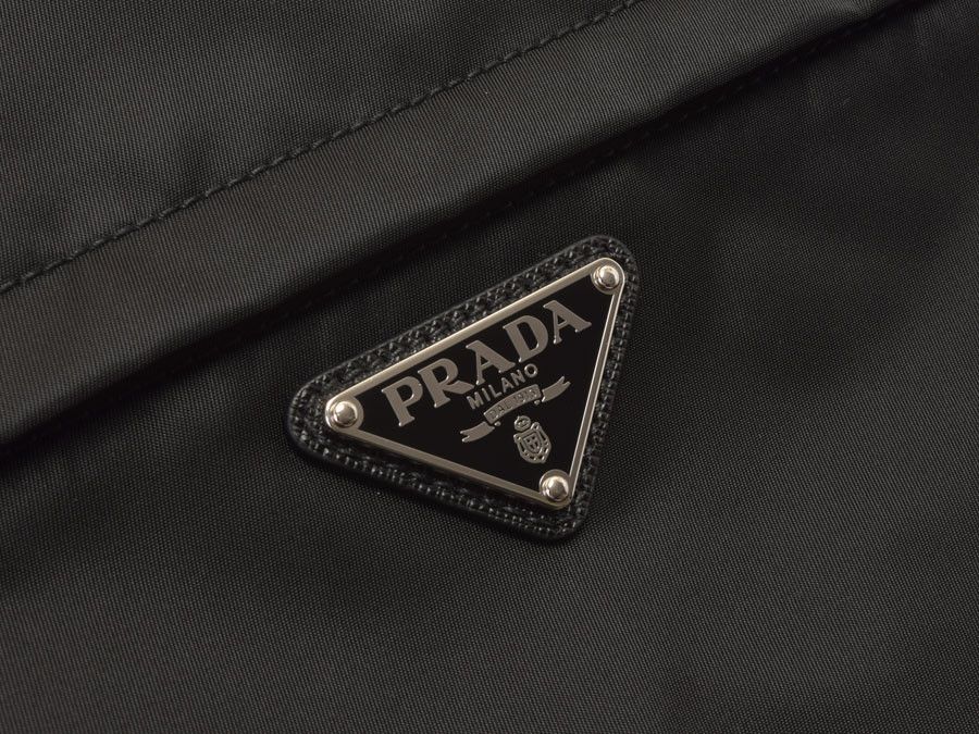 Prada Messenger Bag Nylon Black