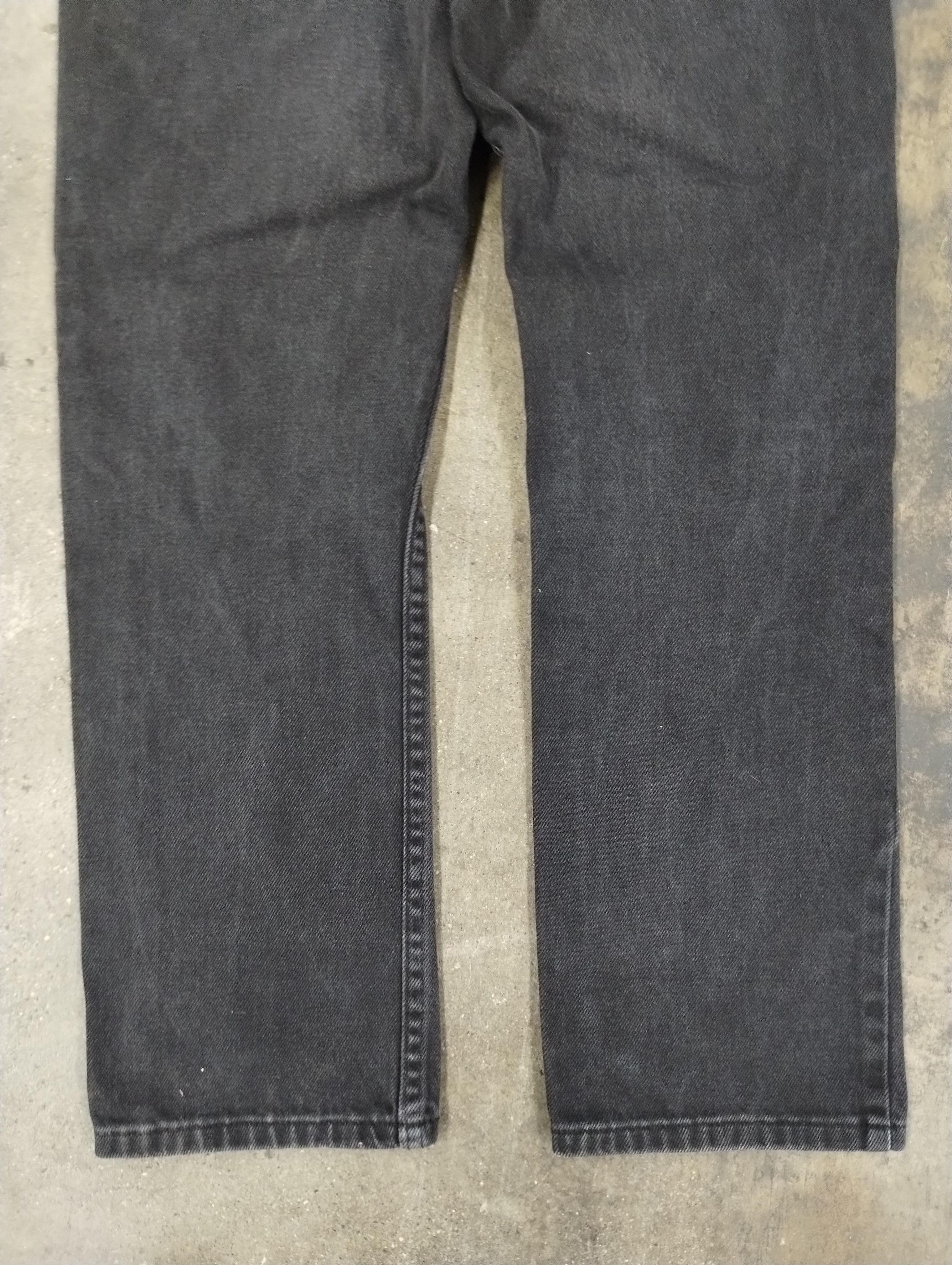 Vintage Vintage George Black Denim 29x30 Size US 29 - 7 Thumbnail