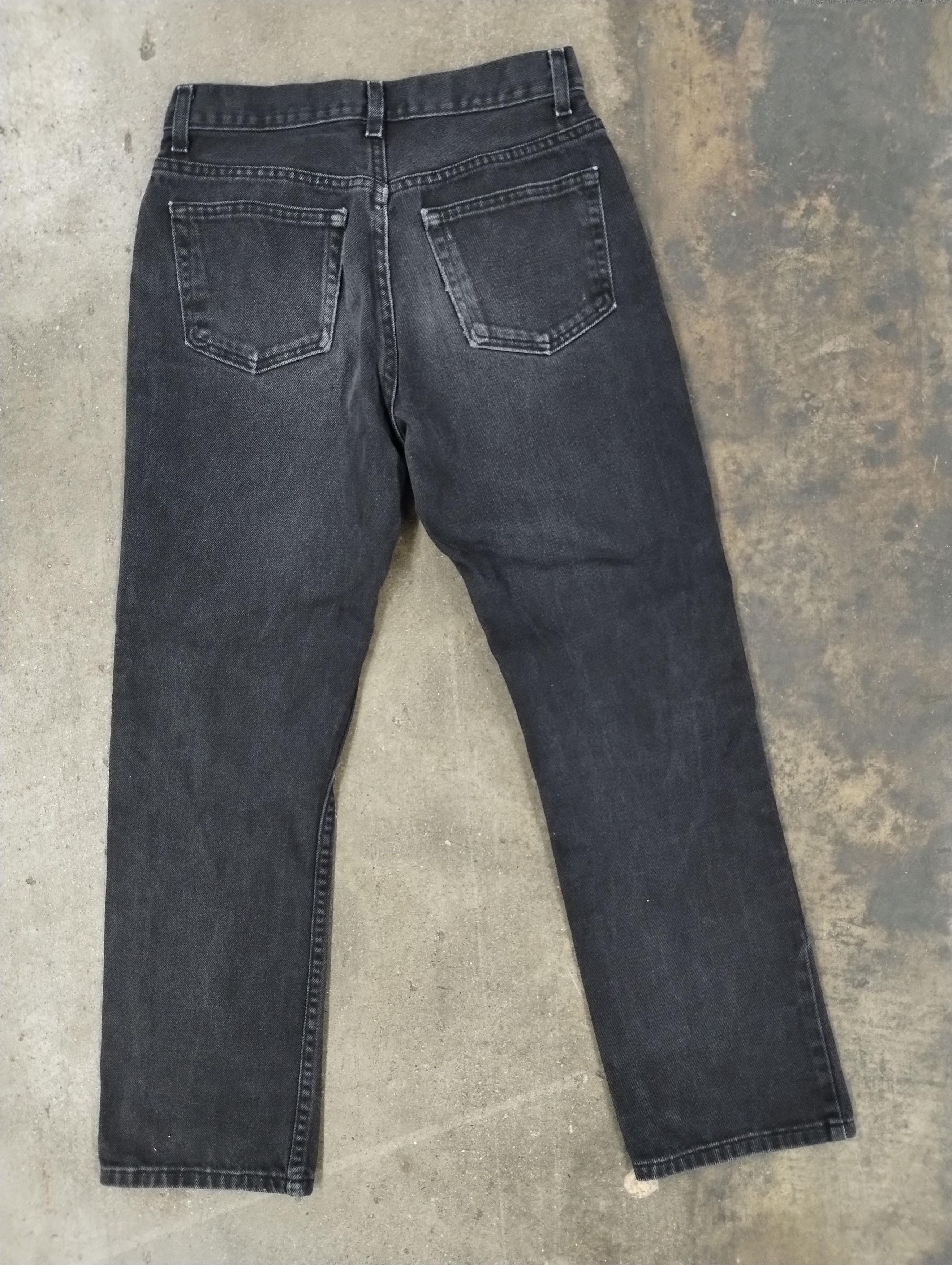 Vintage Vintage George Black Denim 29x30 Size US 29 - 6 Thumbnail