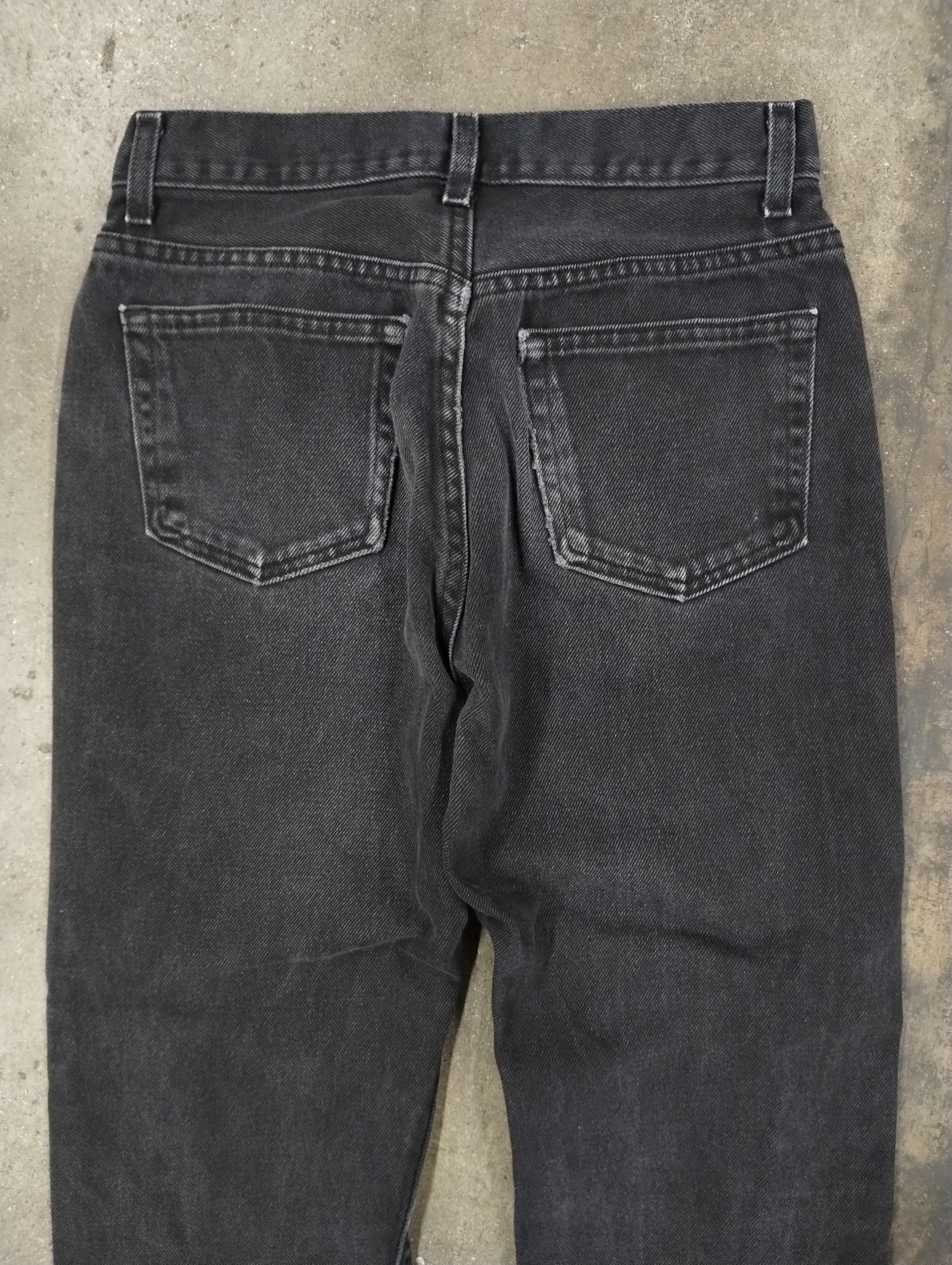 Vintage Vintage George Black Denim 29x30 Size US 29 - 8 Thumbnail