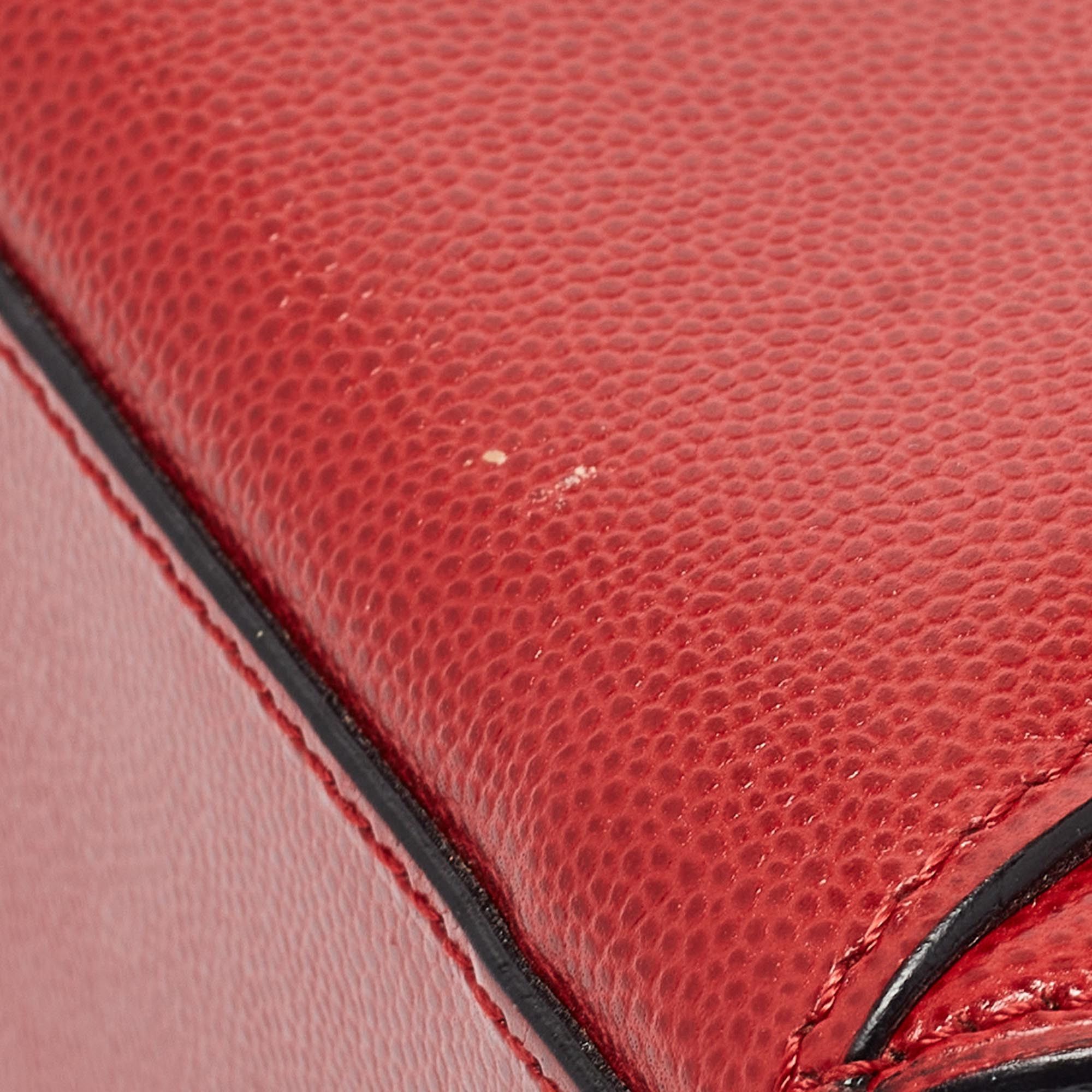 Cartier CARTIER Red Leather Panthere Shoulder Bag | Grailed