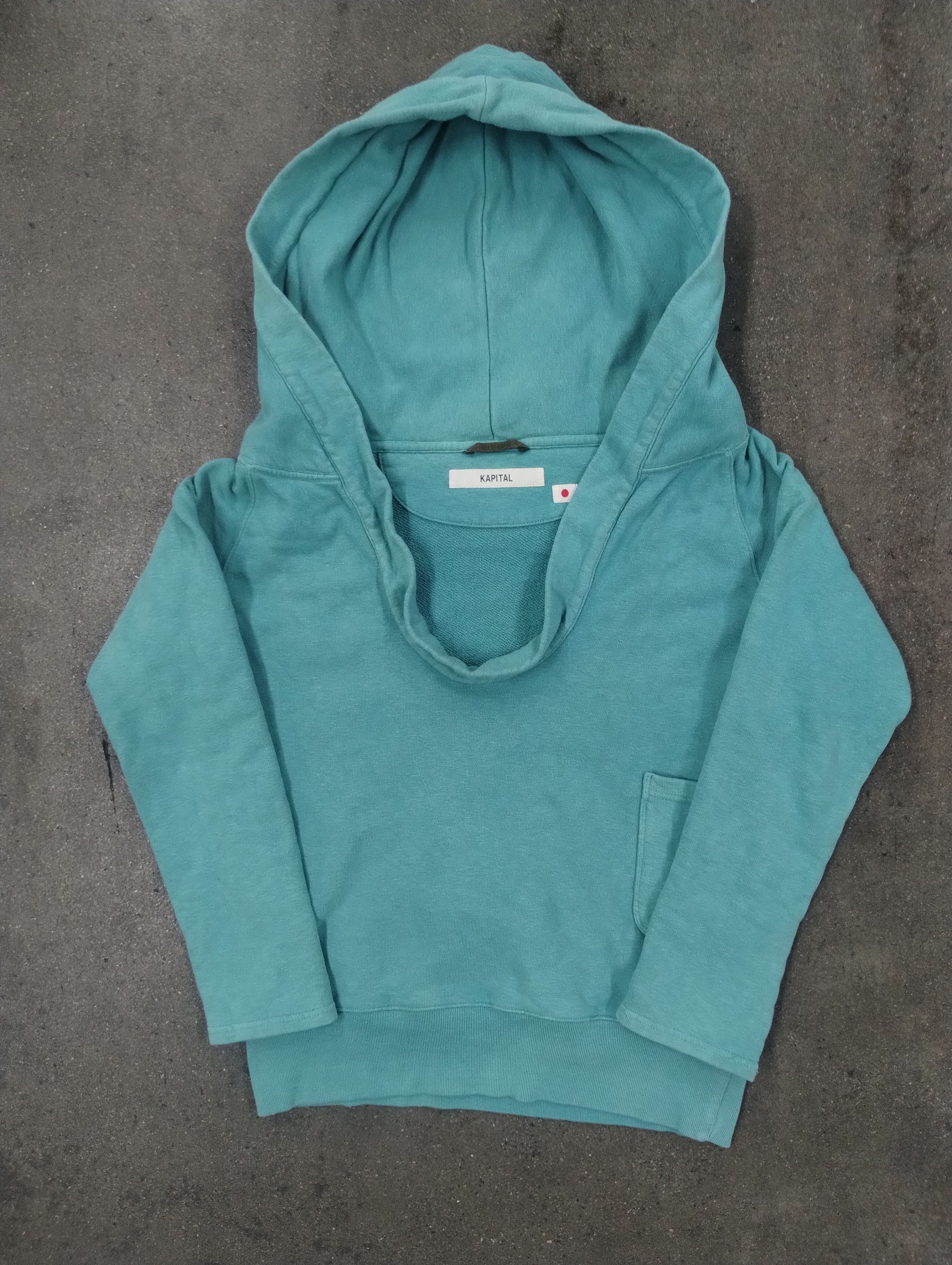 Japanese Brand × Kapital Kapital Oversized Surf Hoodie With