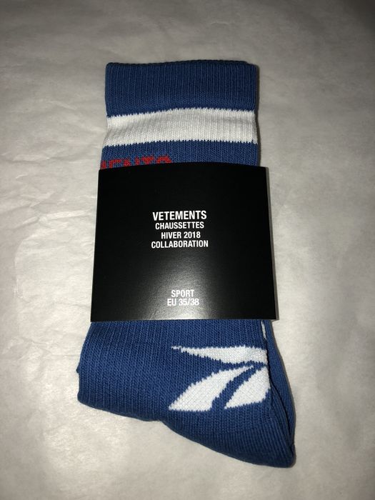 Reebok blue reebok edition (tennis) socks Size 38 - 1 Preview
