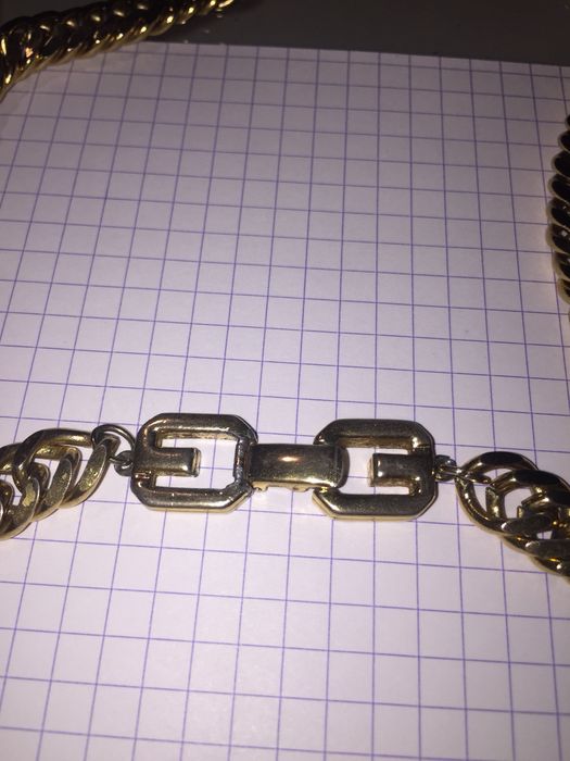 Givenchy Gold Plated Curb-Link Chain Size ONE SIZE - 6 Preview