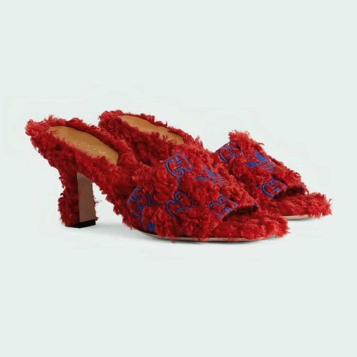 Gucci x Adidas GG Slide Sandals SIZE 36