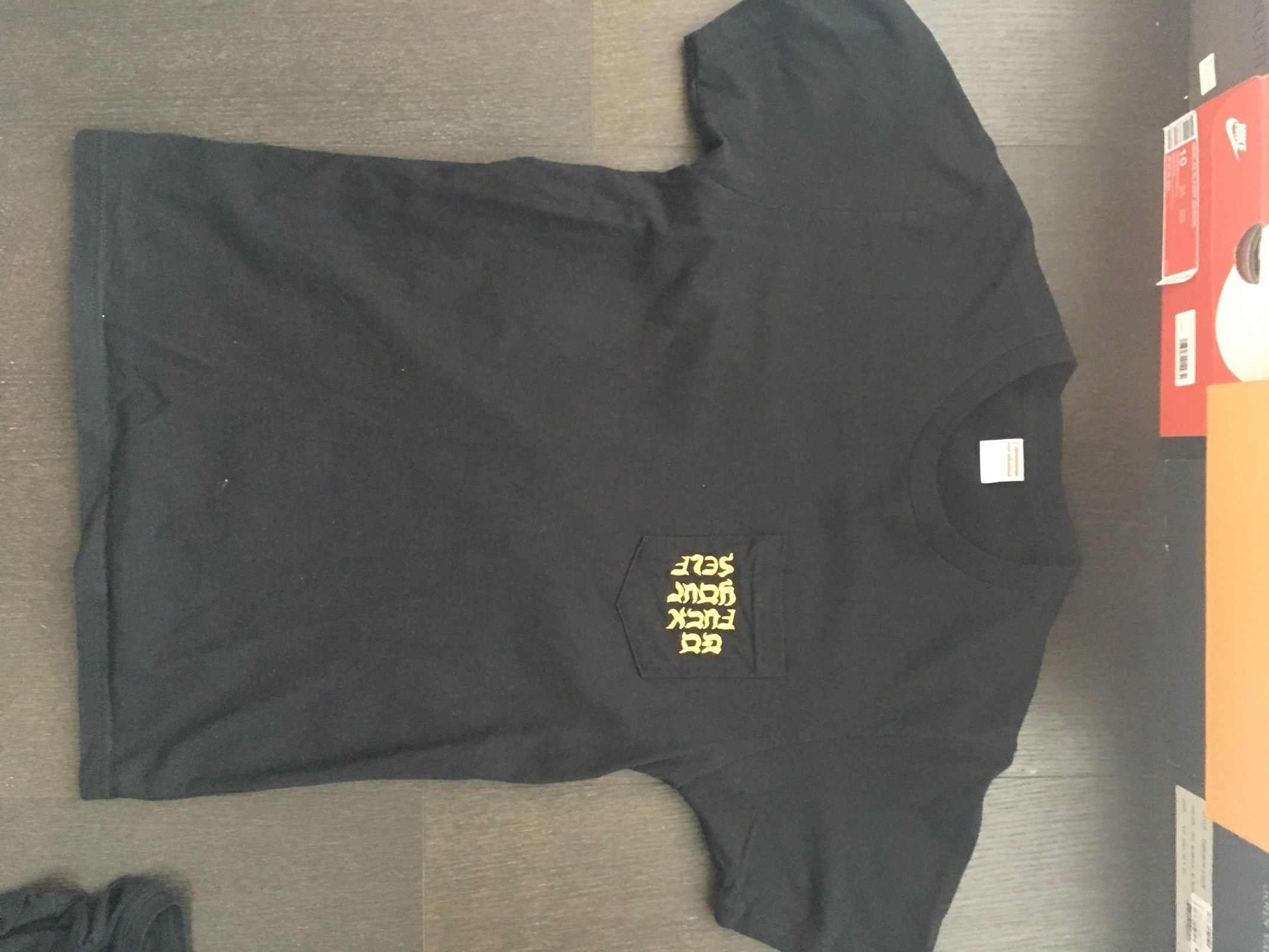 Supreme Go Fuck Yourself Pocket Tee Grailed