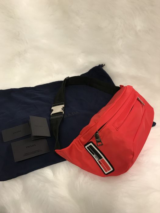 Prada technical hotsell fabric belt bag