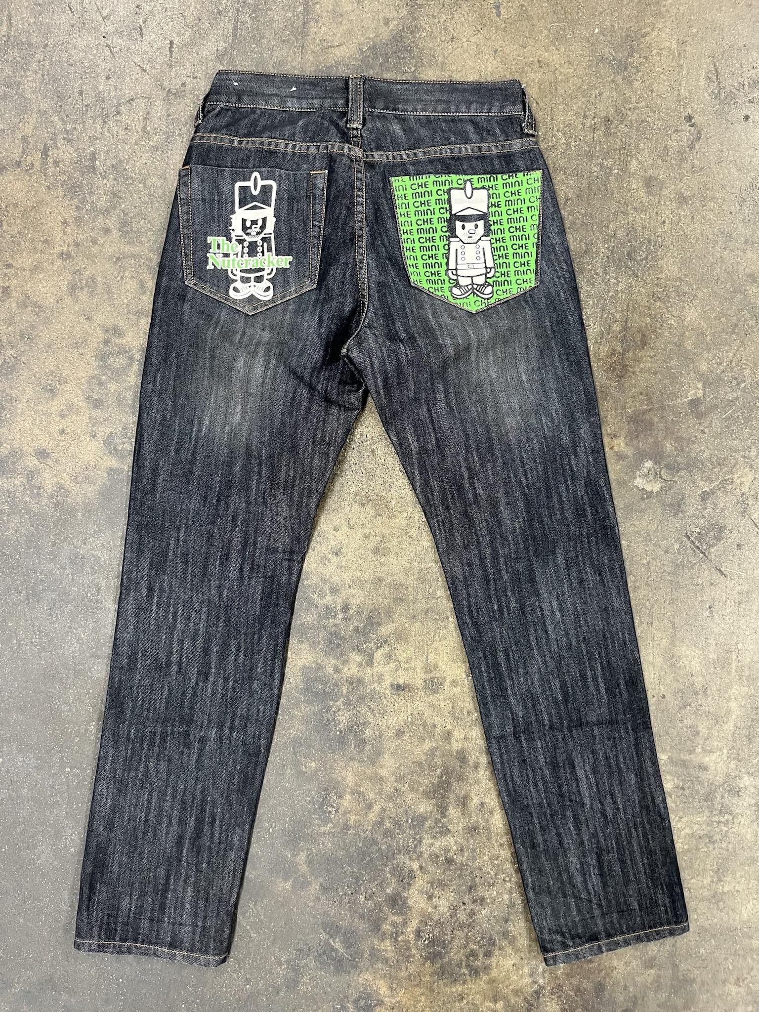 Japanese Brand × Jean Bsx Jeans Mini Che Nutcracker Denim