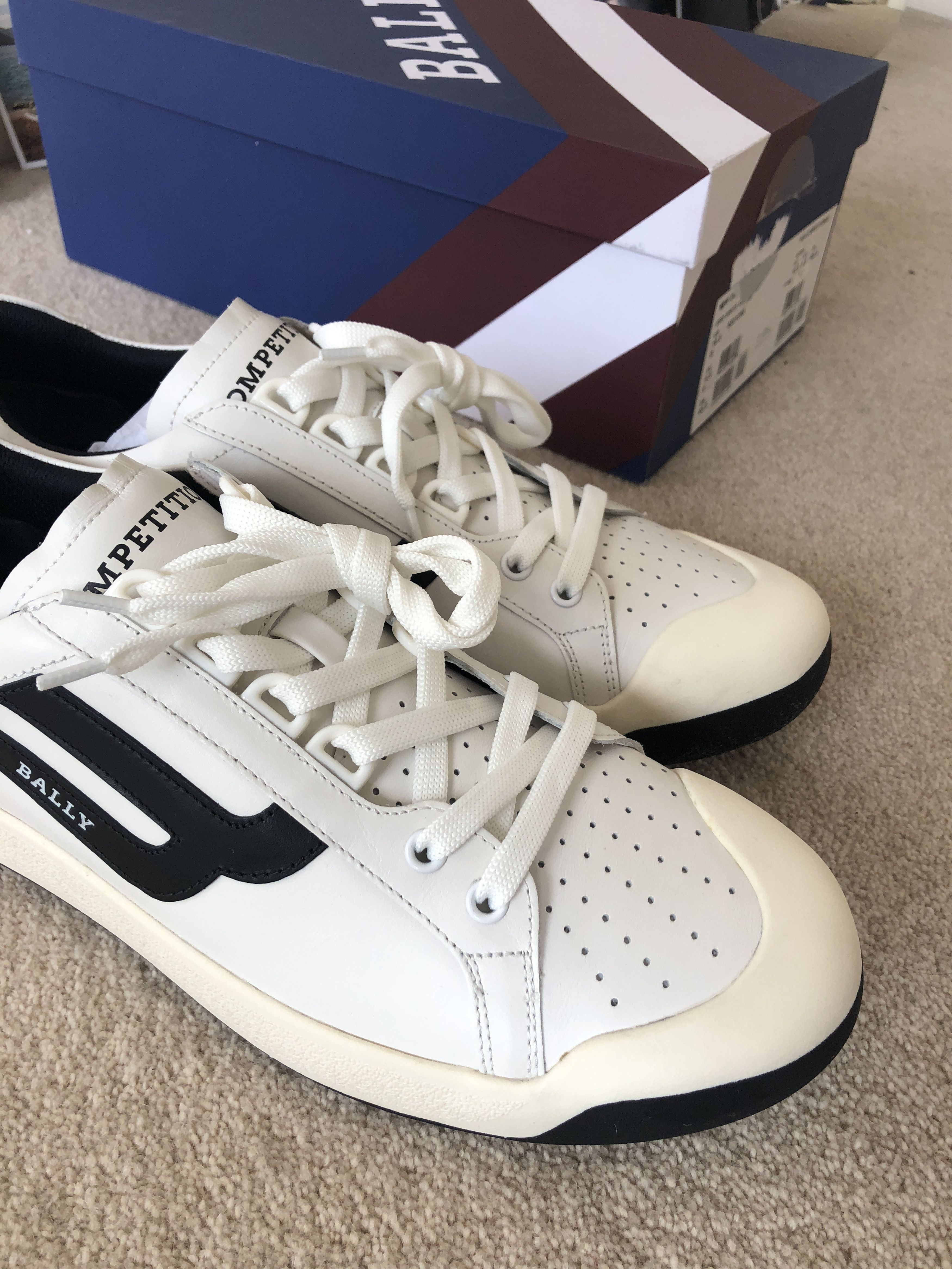 Bally New Competition Sneakers Grailed