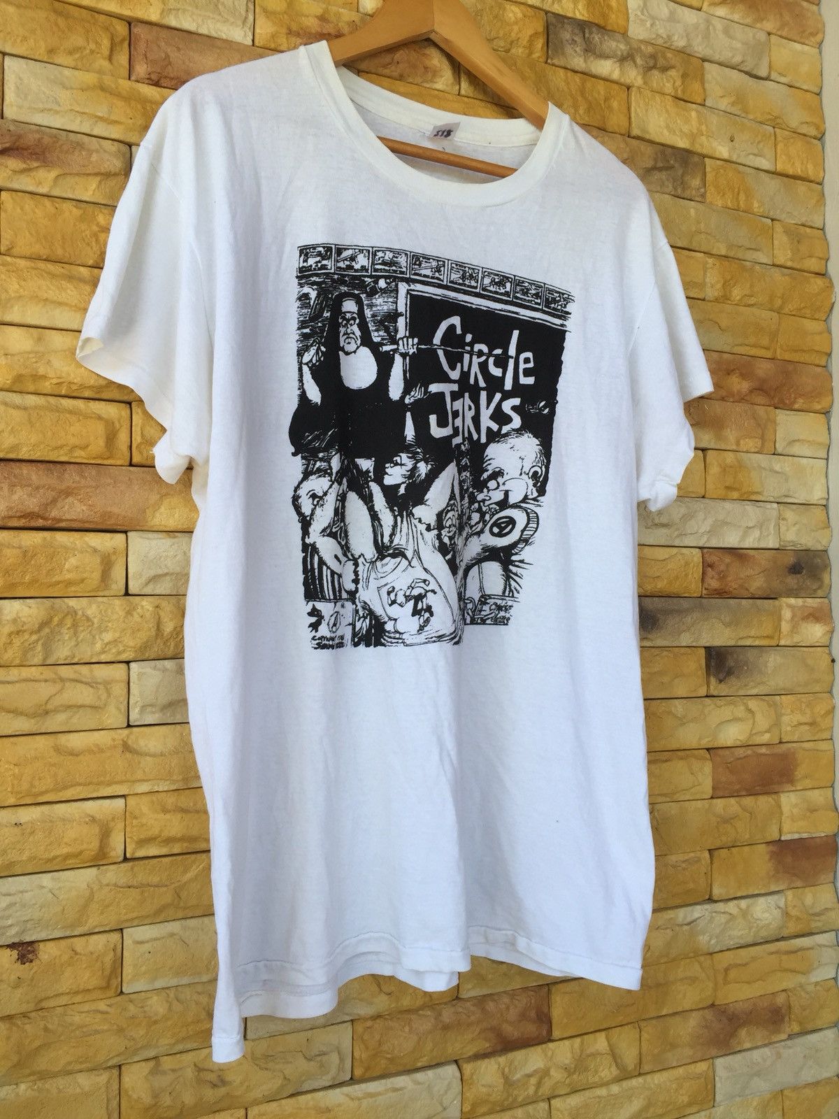Band Tees × Vintage VINTAGE CIRCLE JERKS PUNK BAND TSHIRT Size US XL / EU 56 / 4 - 2 Thumbnail
