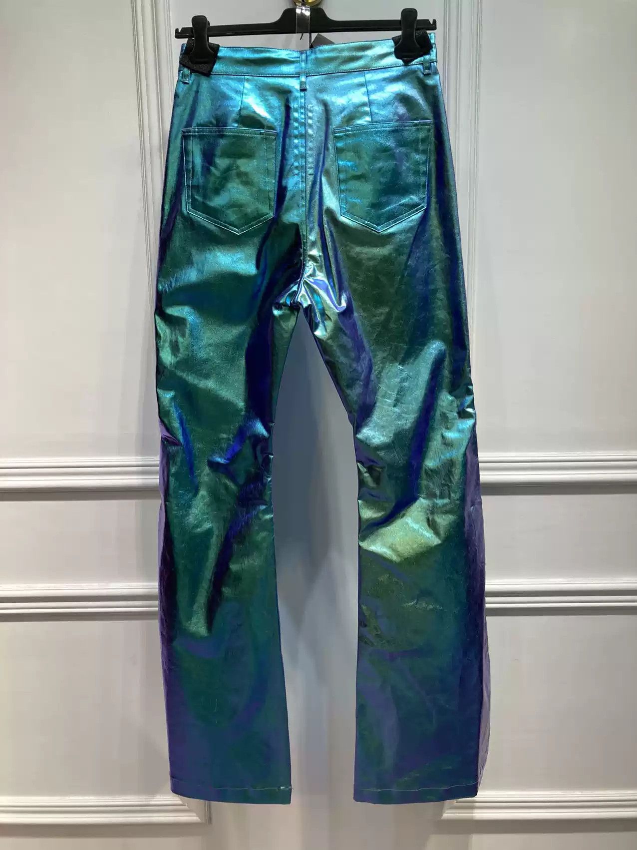 Rick Owens Rick Owens Men's Laser Jeans Wide-leg Pants Size US 30 / EU 46 - 4 Thumbnail