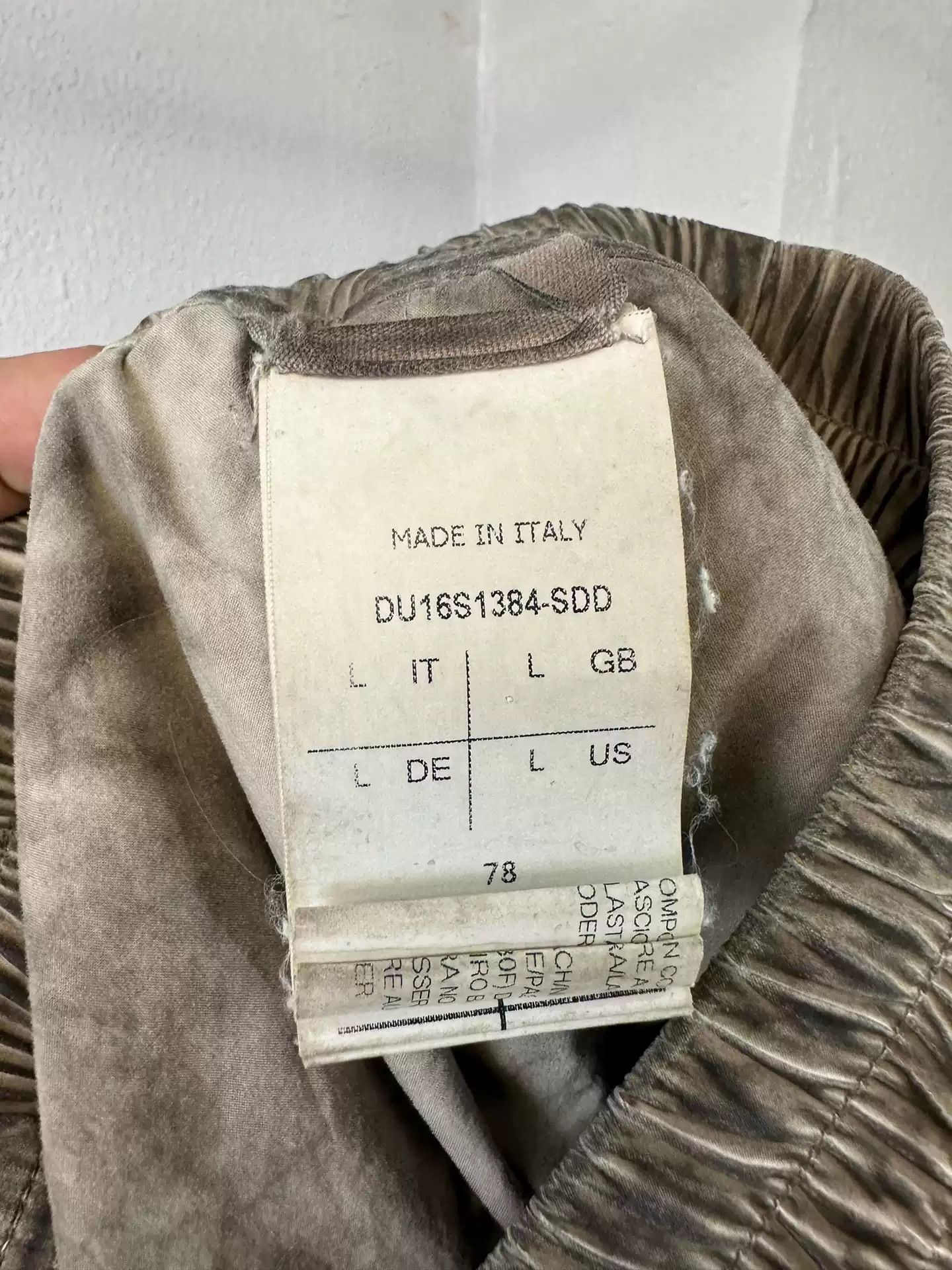 Rick Owens Rick owens mud dyed breeches. Size US 34 / EU 50 - 8 Thumbnail