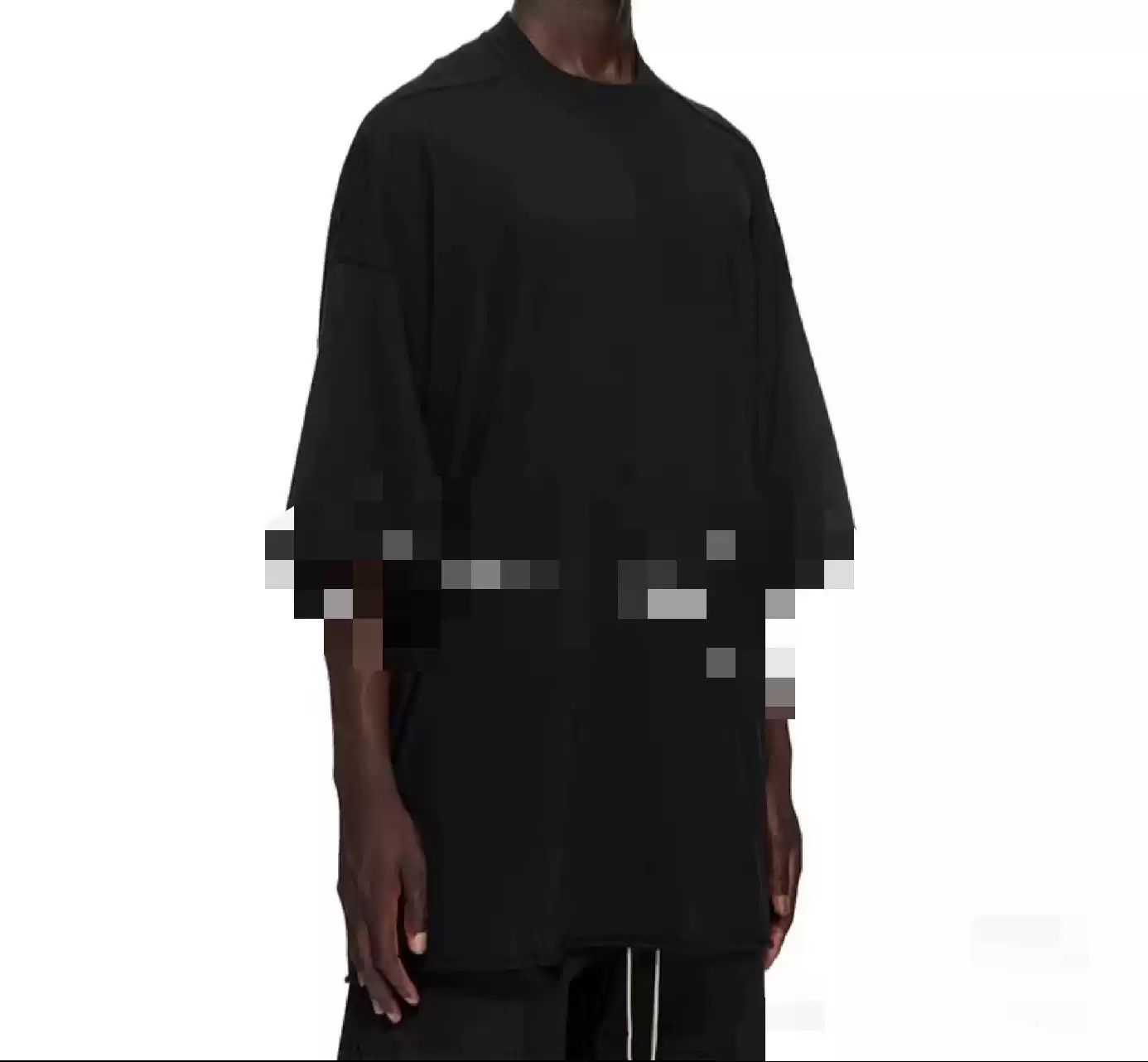 Rick Owens Rick owens mainline silhouette short-sleeved dark bat sleeve T-shirt Size US M / EU 48-50 / 2 - 4 Thumbnail