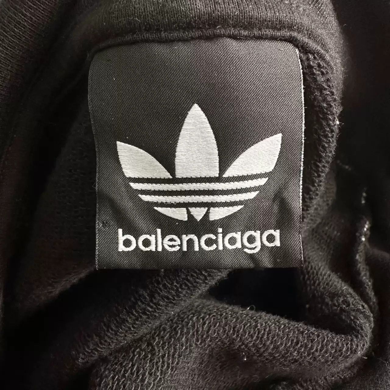 Balenciaga Balenciaga SS23 Adidas Co branded Embroidered Logo Block Color Hoodie Size US XS / EU 42 / 0 - 5 Thumbnail