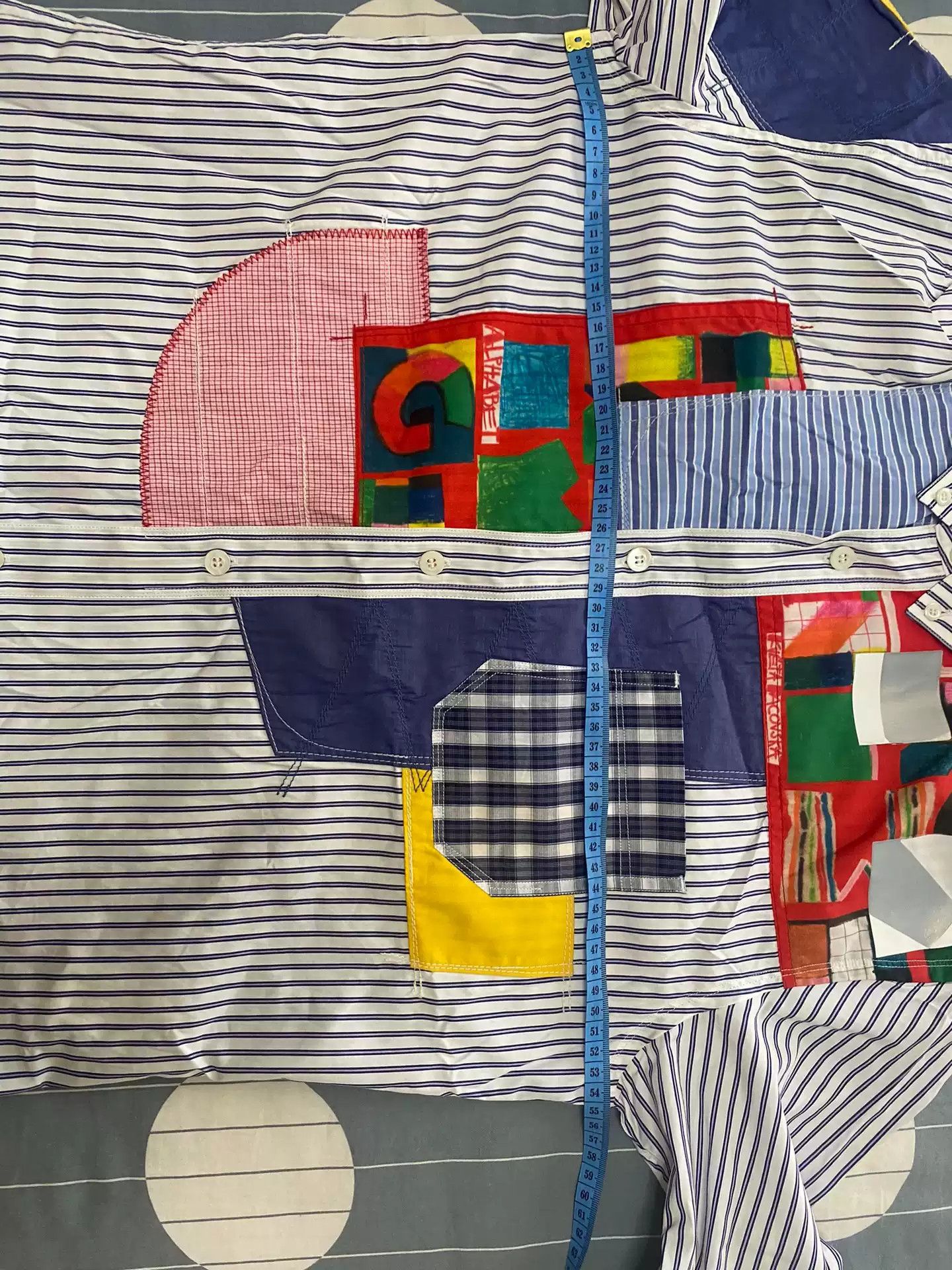 junya watanabe 21ss splicing CDG shirt