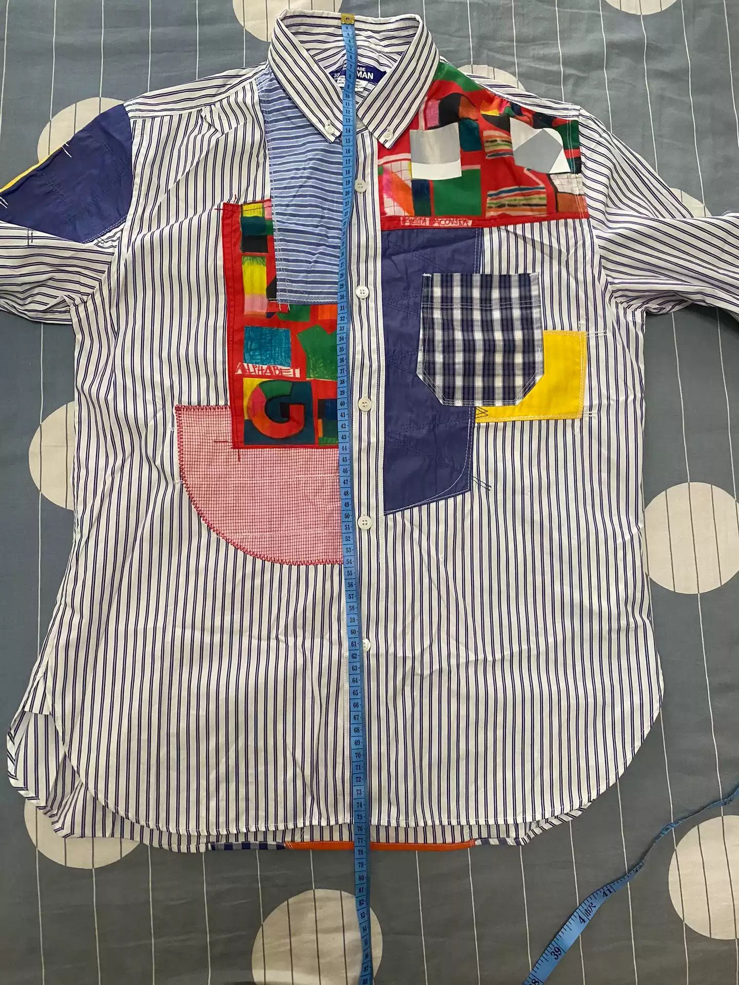 junya watanabe 21ss splicing CDG shirt